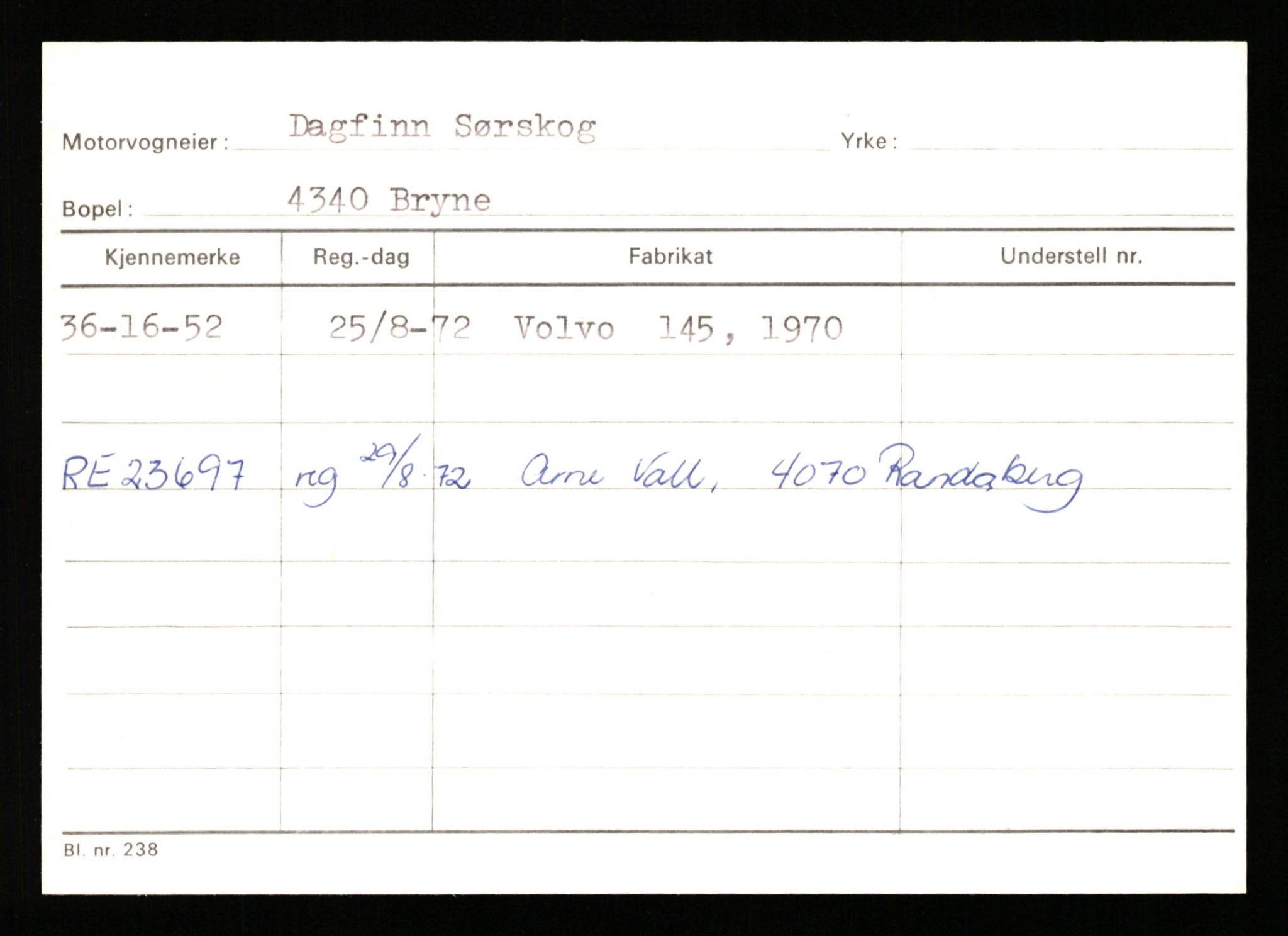 Stavanger trafikkstasjon, AV/SAST-A-101942/0/G/L0011: Registreringsnummer: 240000 - 363477, 1930-1971, p. 3305