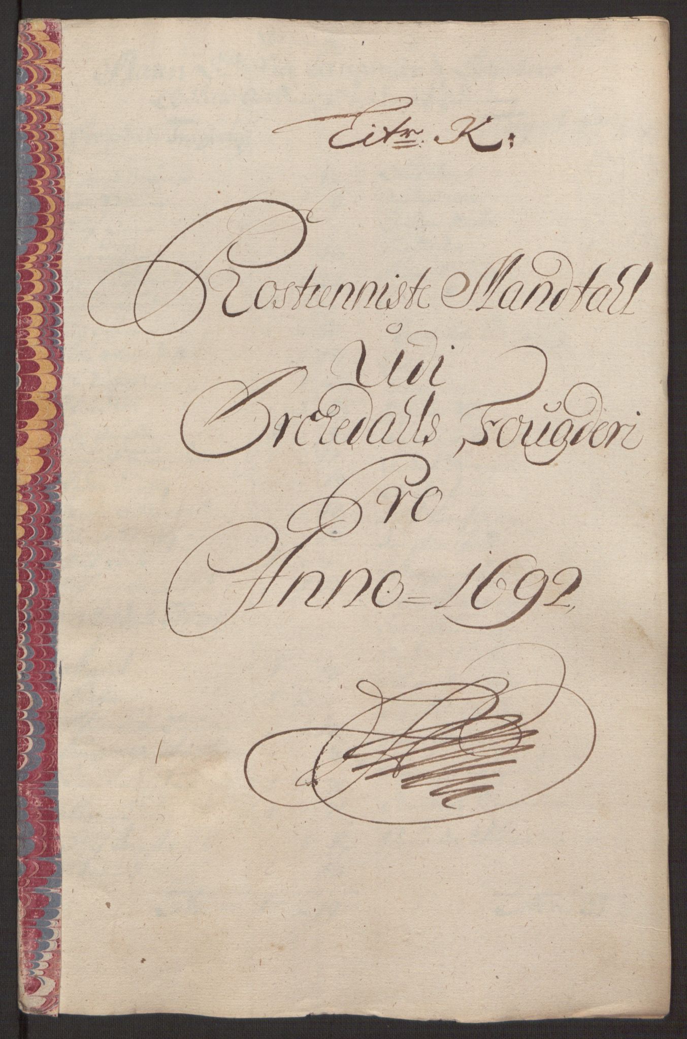 Rentekammeret inntil 1814, Reviderte regnskaper, Fogderegnskap, AV/RA-EA-4092/R58/L3937: Fogderegnskap Orkdal, 1691-1692, p. 305