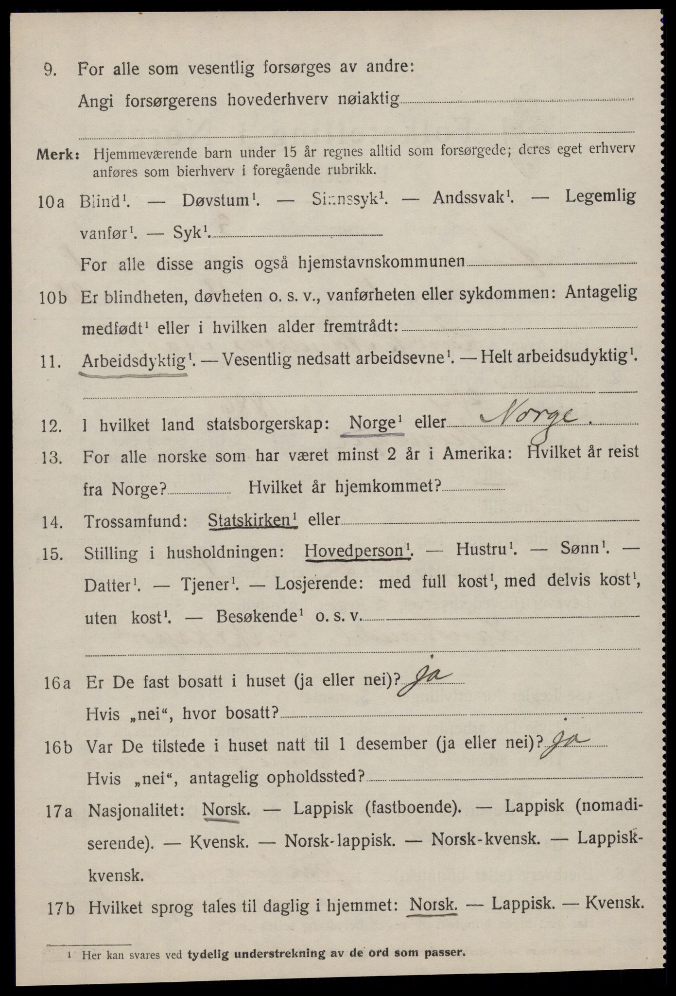 SAT, 1920 census for Heim, 1920, p. 612