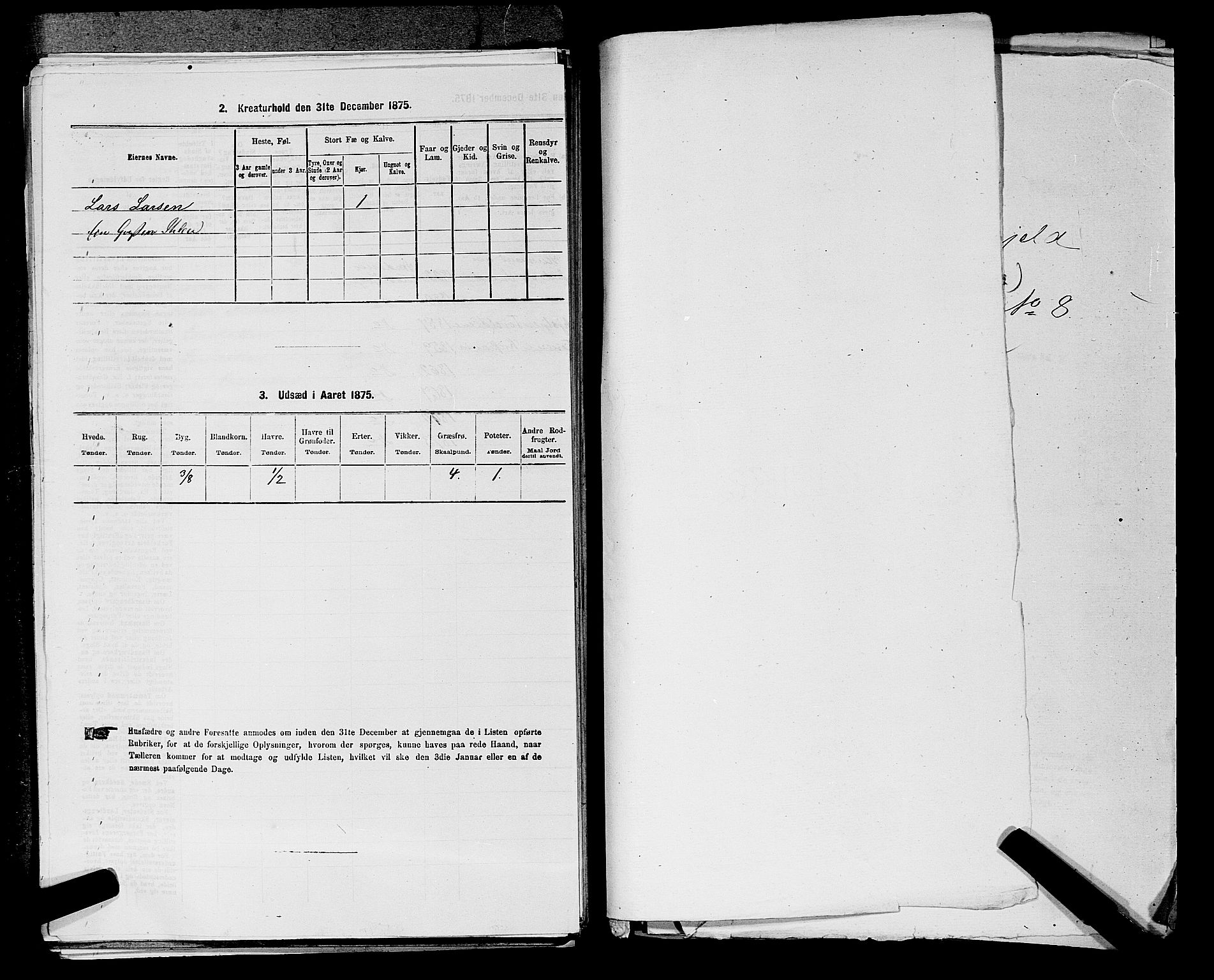 RA, 1875 census for 0231P Skedsmo, 1875, p. 1124