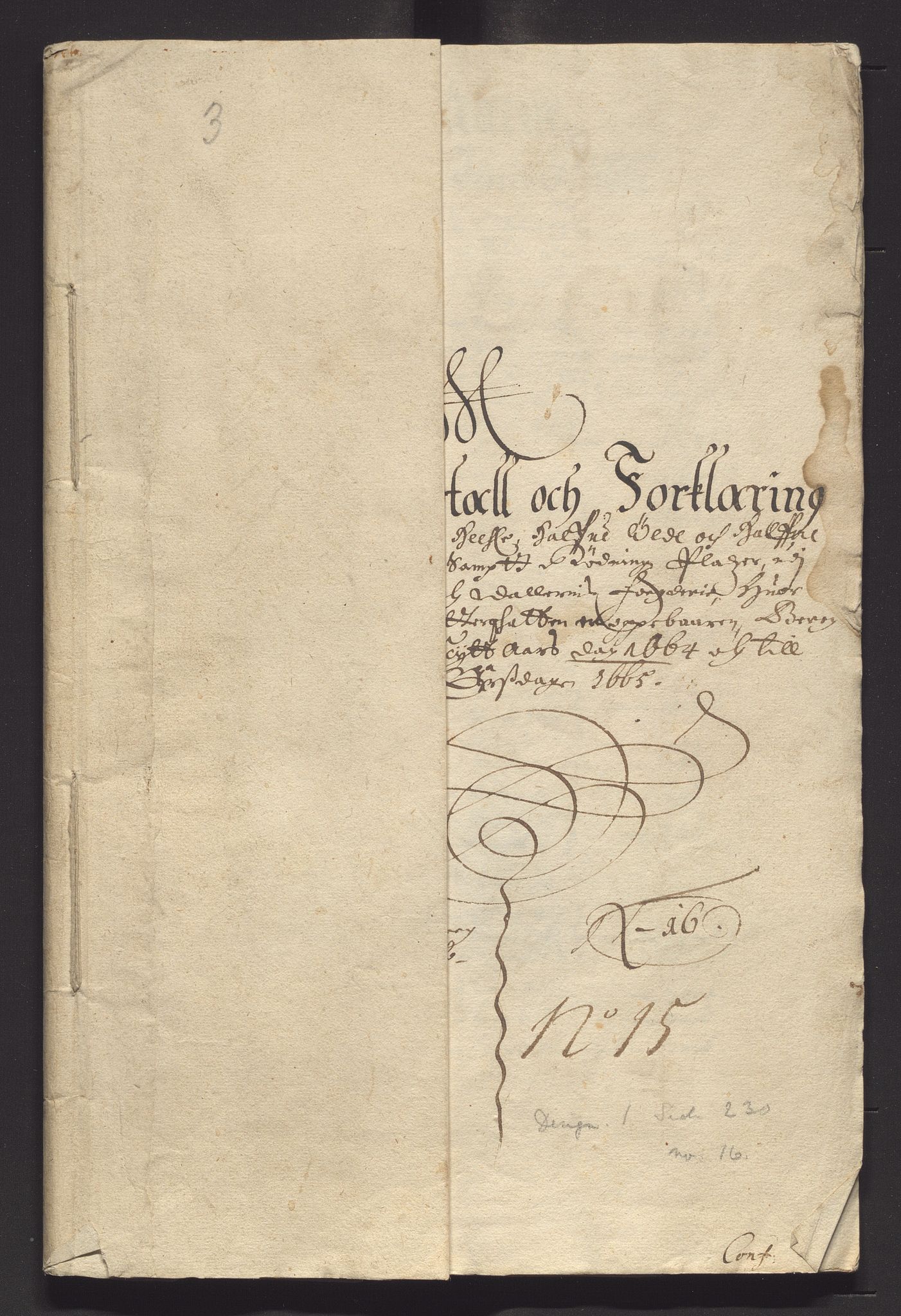 Stavanger len, AV/SAST-A-101870/Ob/L0039: Diverse, 1663-1666, p. 2