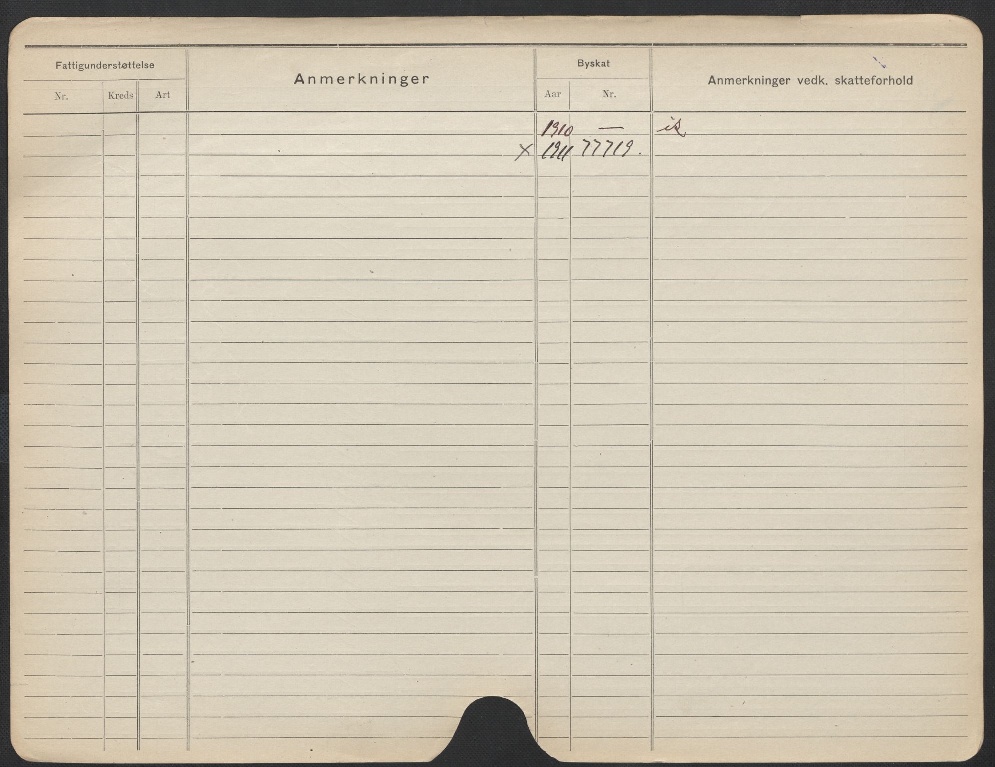 Oslo folkeregister, Registerkort, SAO/A-11715/F/Fa/Fac/L0011: Menn, 1906-1914, p. 1051b