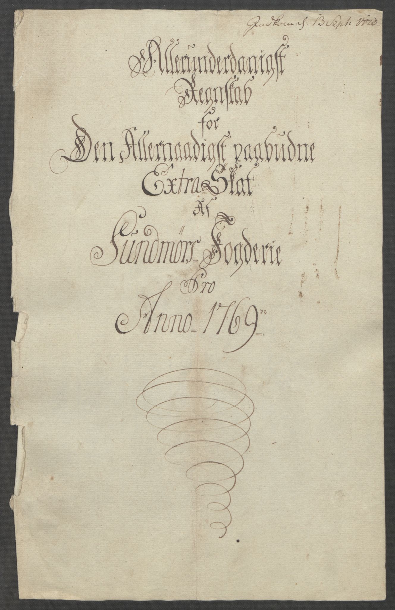 Rentekammeret inntil 1814, Reviderte regnskaper, Fogderegnskap, RA/EA-4092/R54/L3645: Ekstraskatten Sunnmøre, 1762-1772, p. 138