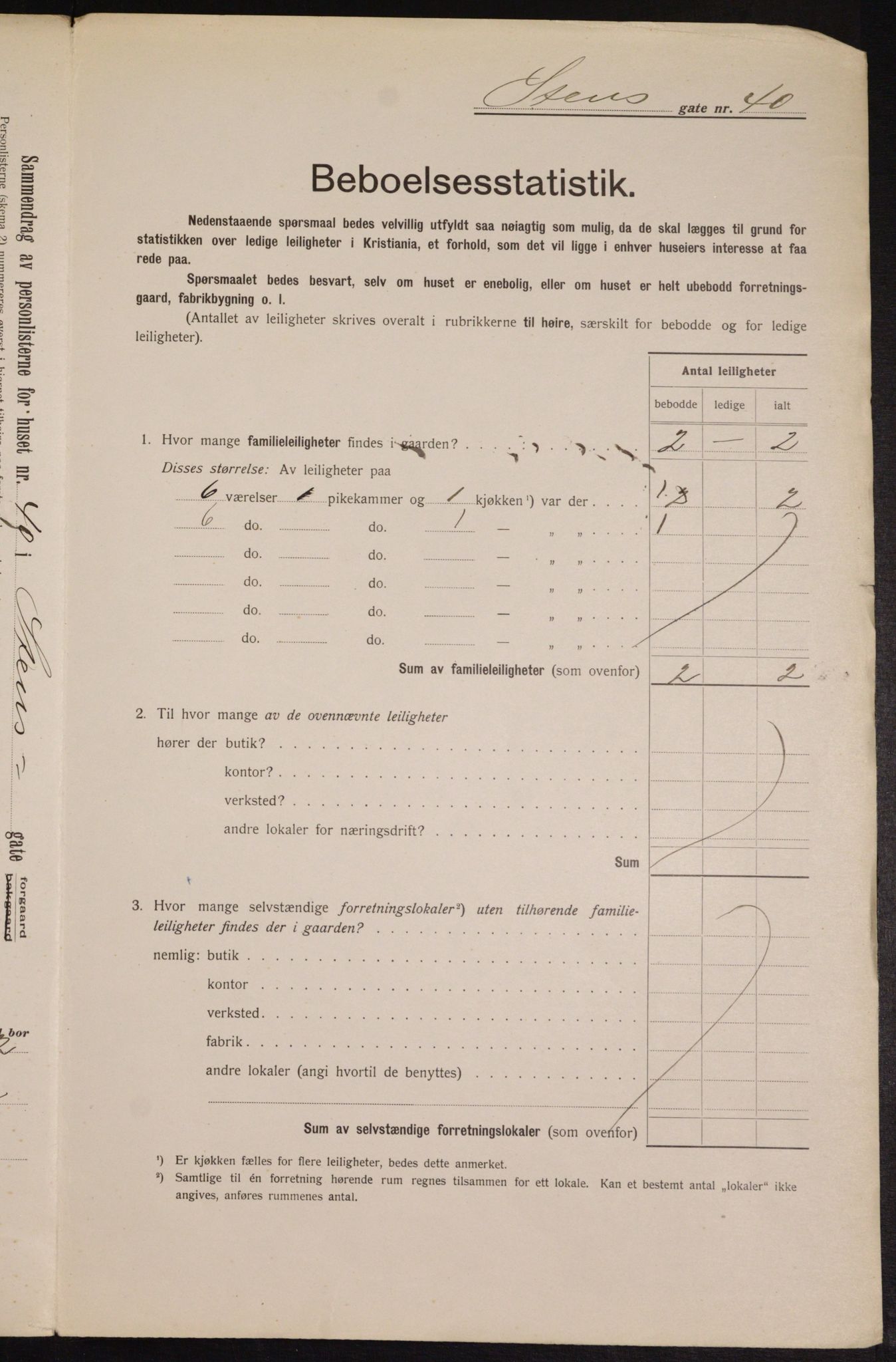 OBA, Municipal Census 1913 for Kristiania, 1913, p. 102339