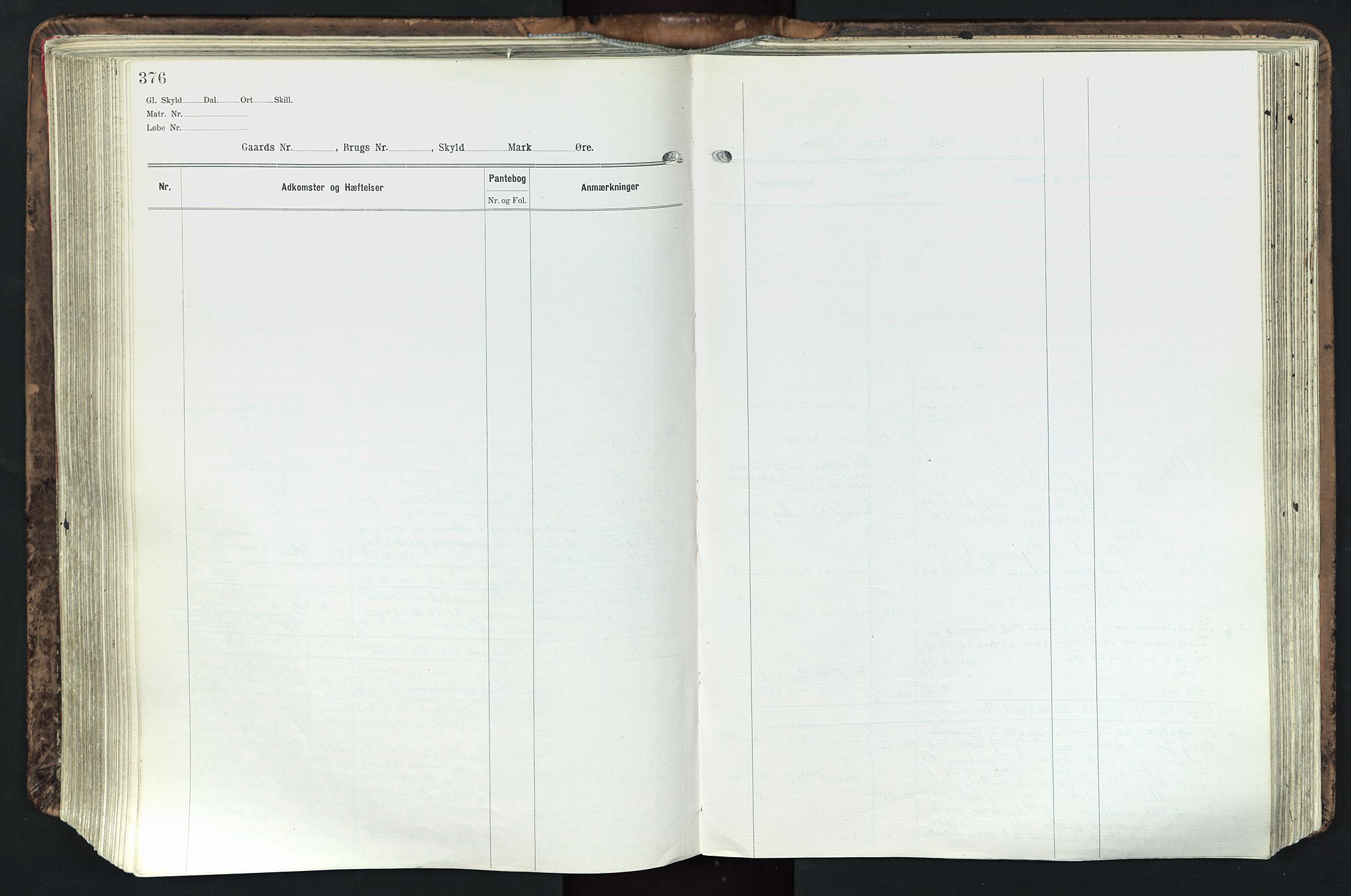 Solør tingrett, AV/SAH-TING-008/H/Ha/Hak/L0003: Mortgage register no. III, 1900-1935, p. 376