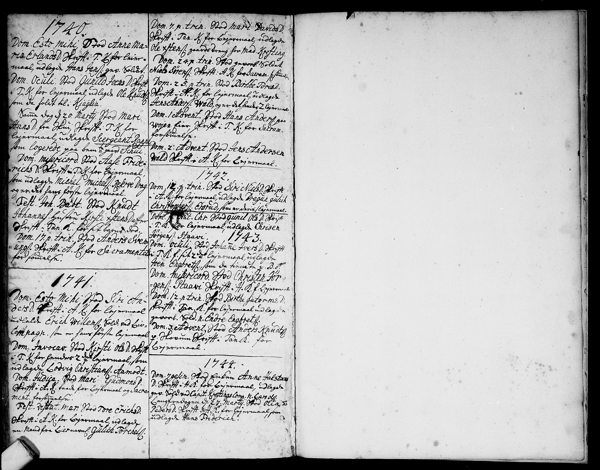 Asker prestekontor Kirkebøker, SAO/A-10256a/F/Fa/L0001: Parish register (official) no. I 1, 1726-1744, p. 115