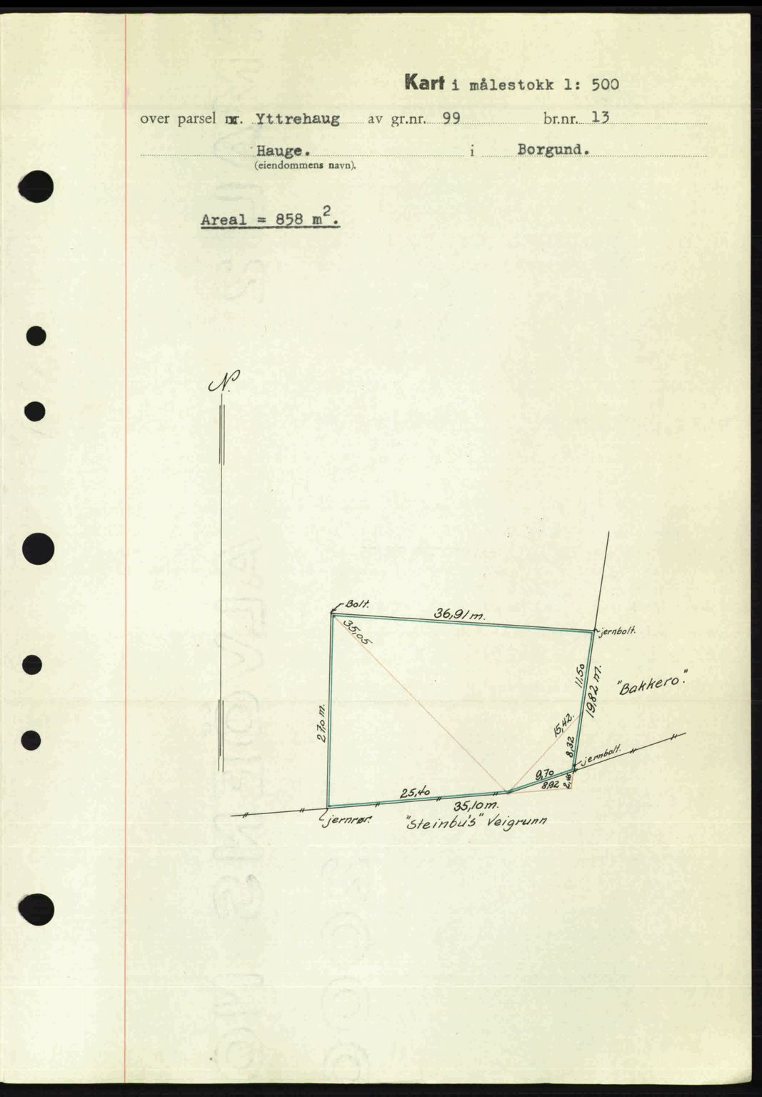 Nordre Sunnmøre sorenskriveri, AV/SAT-A-0006/1/2/2C/2Ca: Mortgage book no. A23, 1946-1947, Diary no: : 265/1947