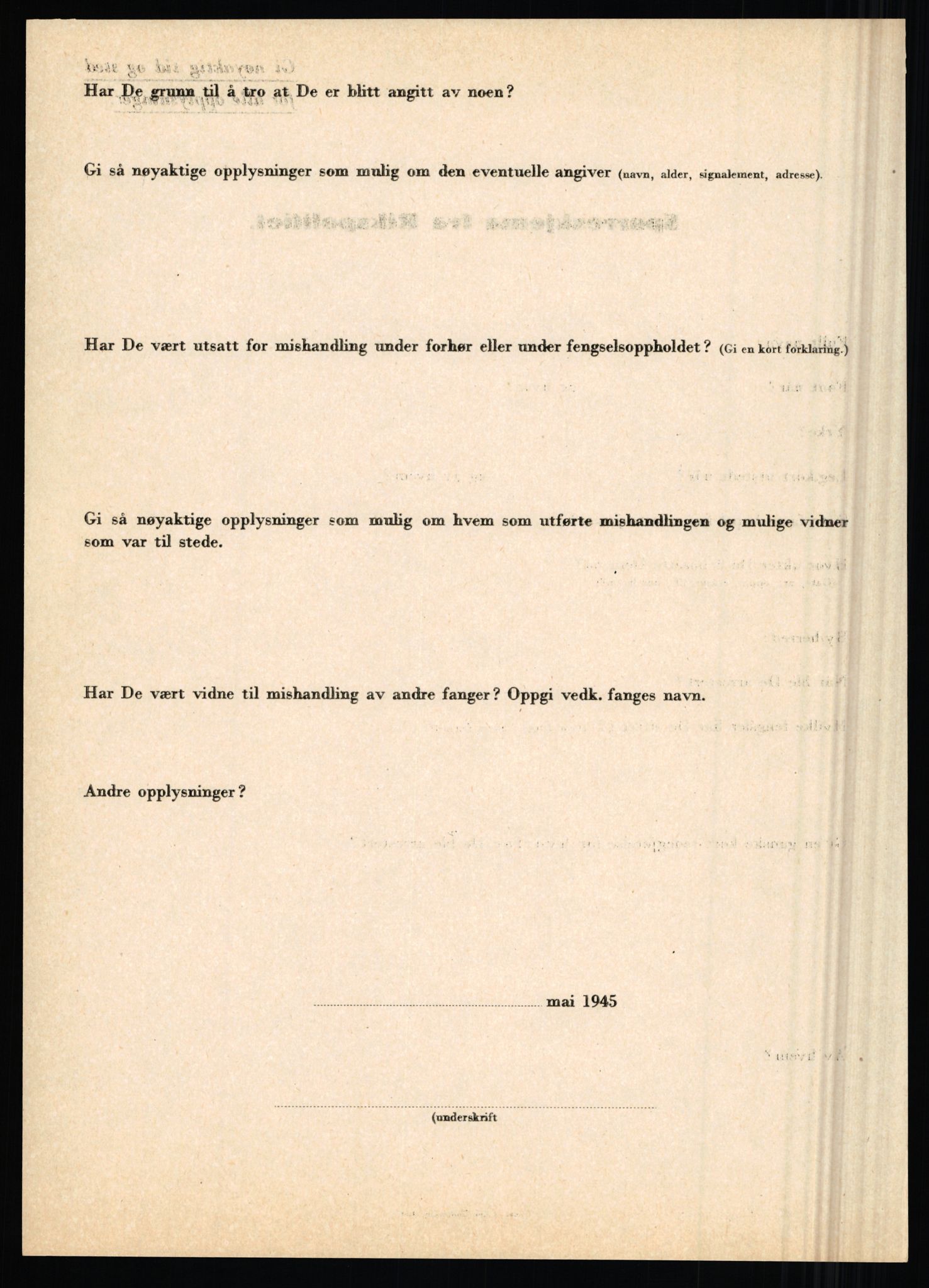 Rikspolitisjefen, AV/RA-S-1560/L/L0007: Heen, Erik C. - Iversen, Trygve, 1940-1945, p. 1160