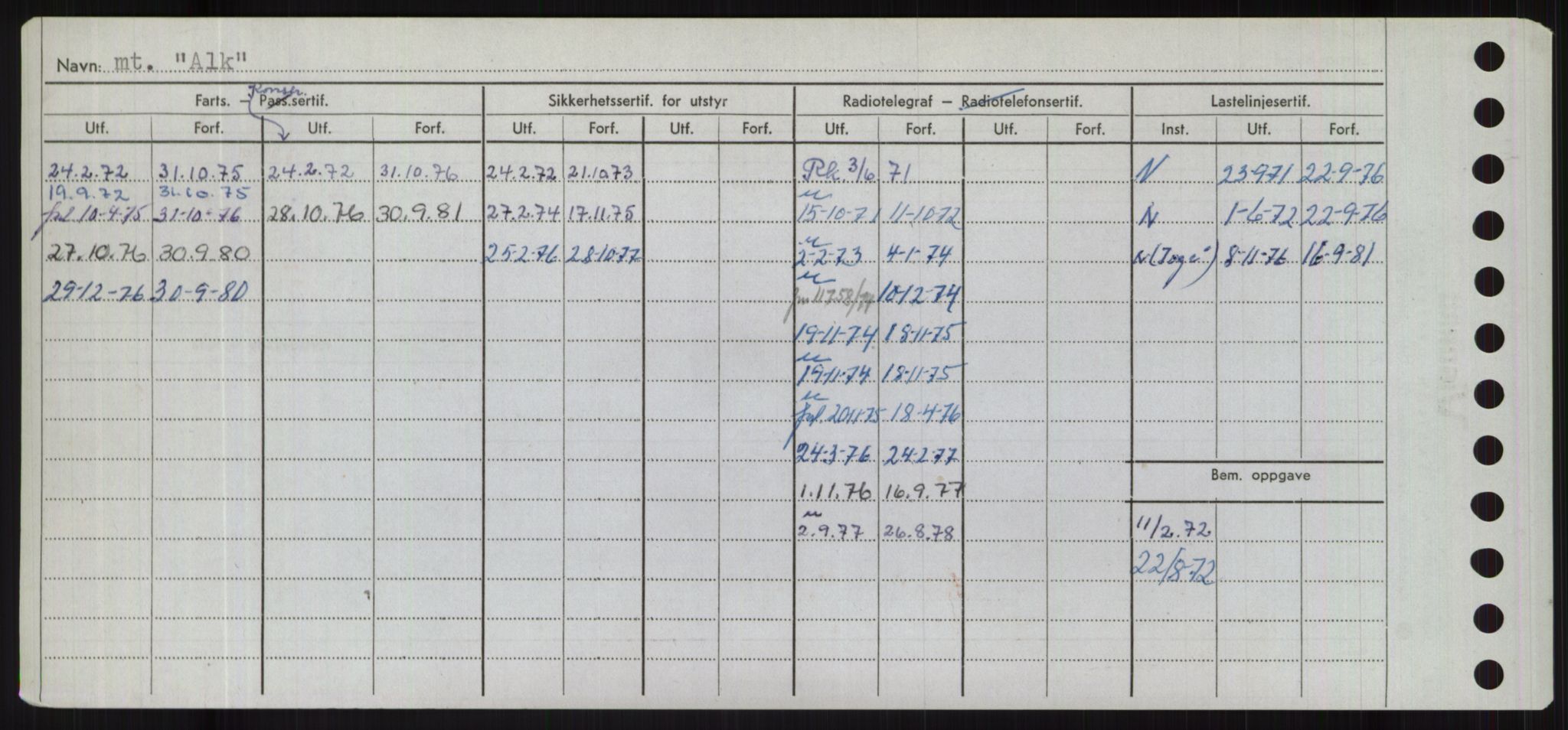 Sjøfartsdirektoratet med forløpere, Skipsmålingen, AV/RA-S-1627/H/Hd/L0001: Fartøy, A-Anv, p. 352