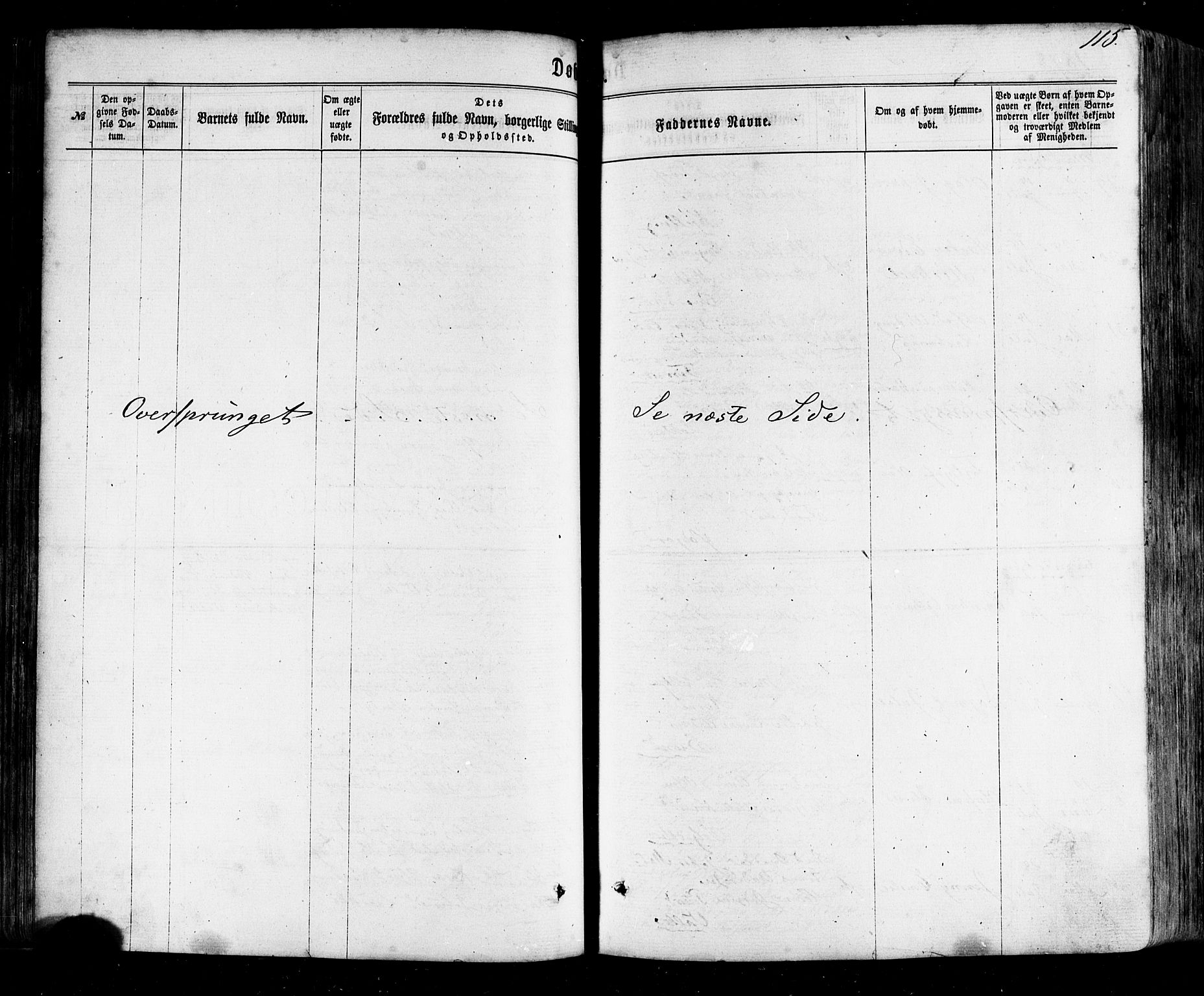 Ministerialprotokoller, klokkerbøker og fødselsregistre - Nordland, SAT/A-1459/805/L0098: Parish register (official) no. 805A05, 1862-1879, p. 115