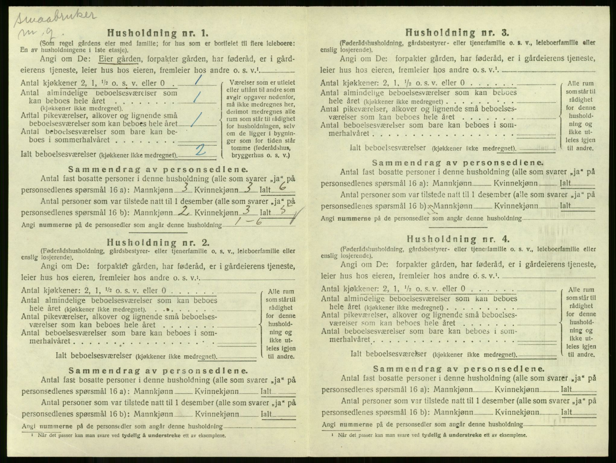 SAKO, 1920 census for Andebu, 1920, p. 1003