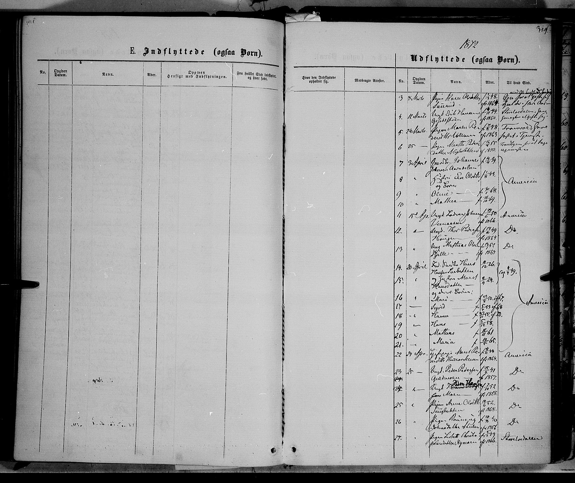 Ringebu prestekontor, AV/SAH-PREST-082/H/Ha/Haa/L0007: Parish register (official) no. 7, 1860-1877, p. 319