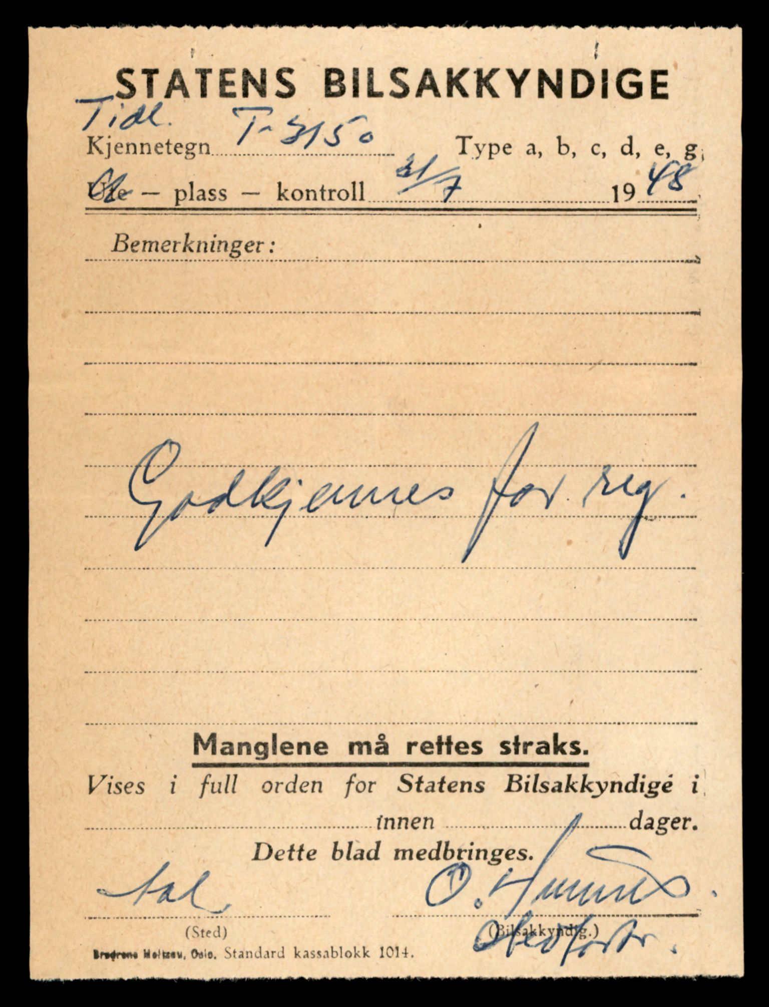 Møre og Romsdal vegkontor - Ålesund trafikkstasjon, AV/SAT-A-4099/F/Fe/L0022: Registreringskort for kjøretøy T 10584 - T 10694, 1927-1998, p. 2079