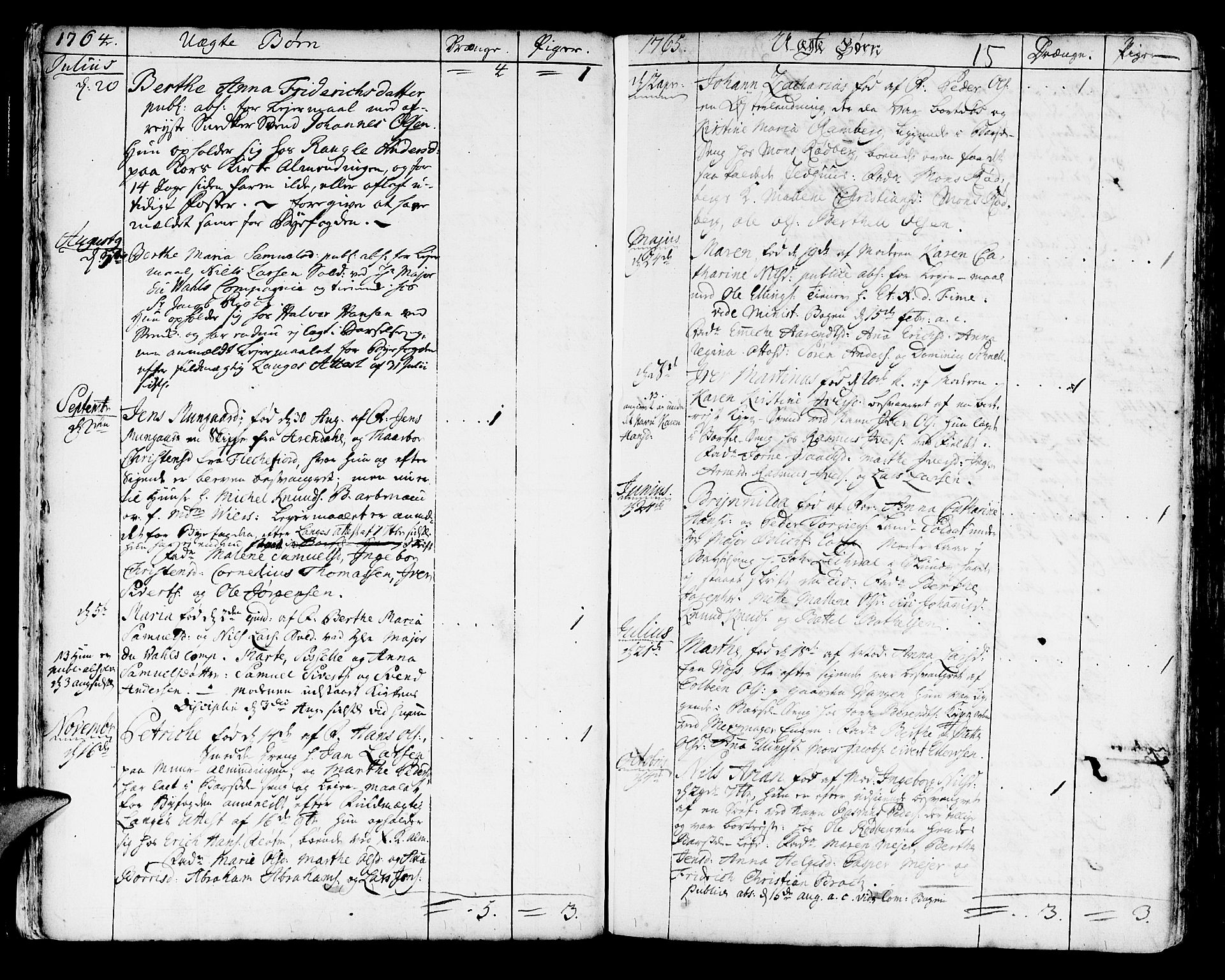 Korskirken sokneprestembete, SAB/A-76101/H/Haa/L0005: Parish register (official) no. A 5, 1751-1789, p. 264
