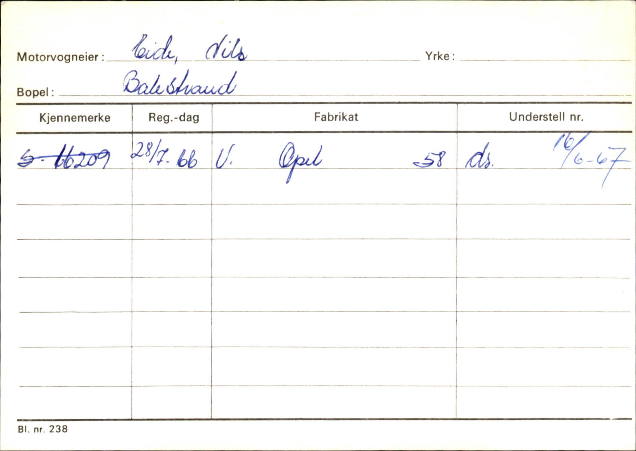 Statens vegvesen, Sogn og Fjordane vegkontor, SAB/A-5301/4/F/L0132: Eigarregister Askvoll A-Å. Balestrand A-Å, 1945-1975, p. 1653