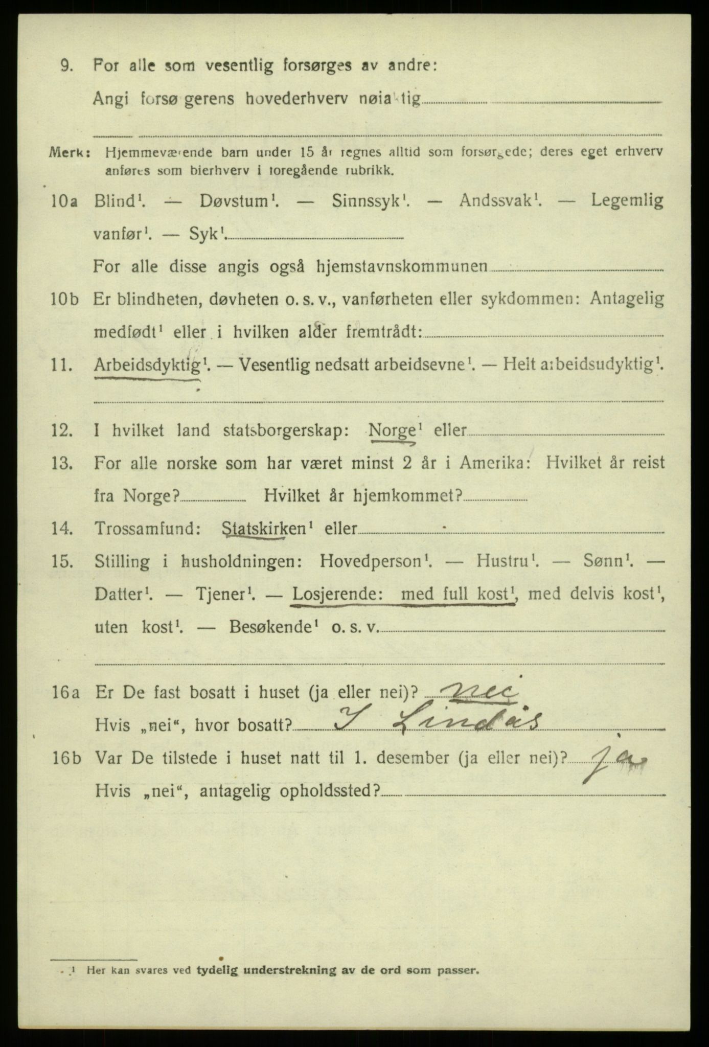 SAB, 1920 census for Laksevåg, 1920, p. 17269