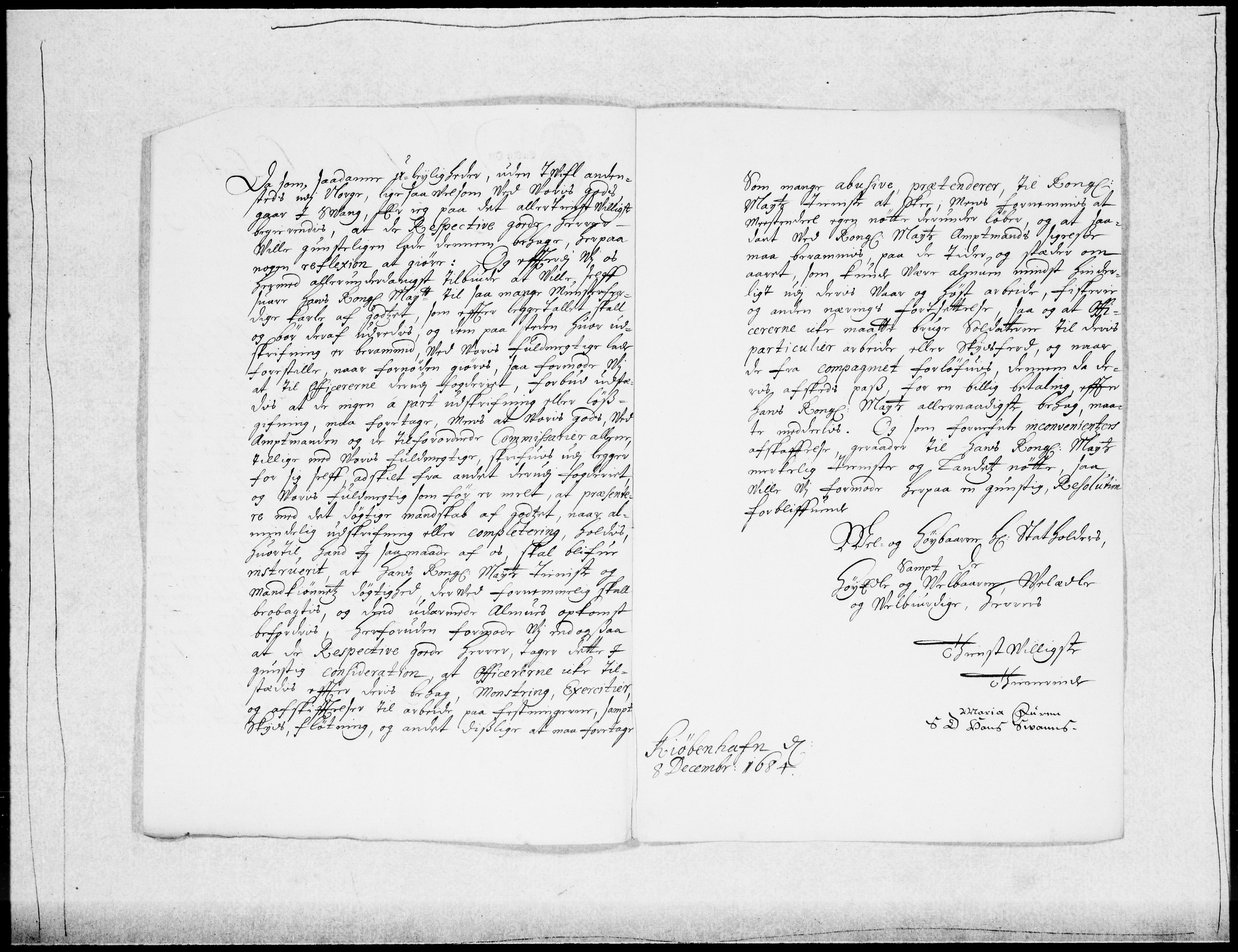 Danske Kanselli 1572-1799, AV/RA-EA-3023/F/Fc/Fcc/Fcca/L0038: Norske innlegg 1572-1799, 1685, p. 57