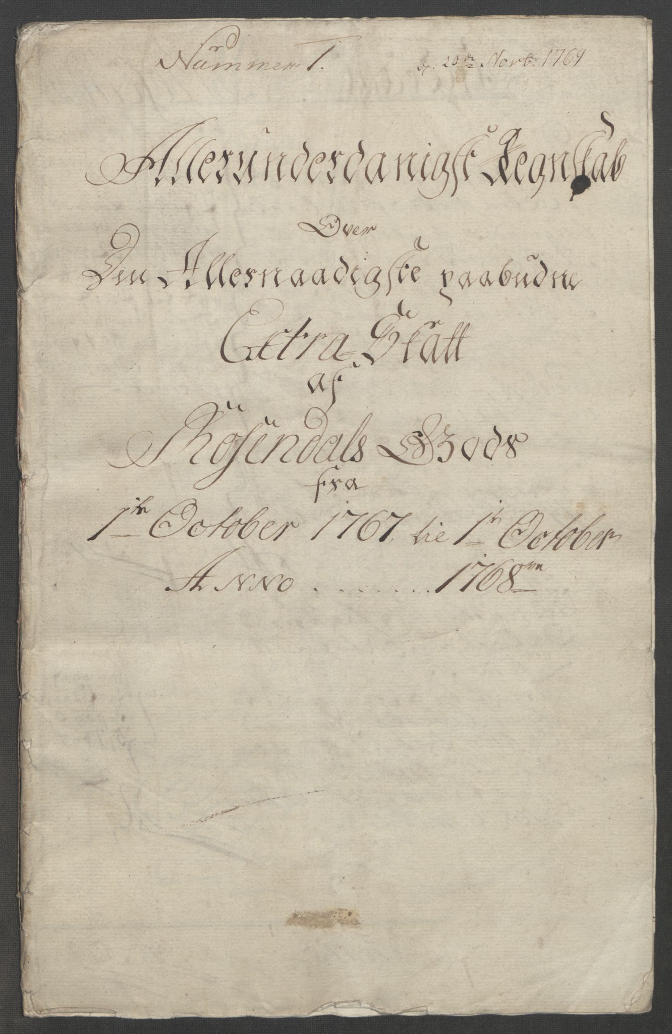 Rentekammeret inntil 1814, Reviderte regnskaper, Fogderegnskap, RA/EA-4092/R49/L3157: Ekstraskatten Rosendal Baroni, 1762-1772, p. 200