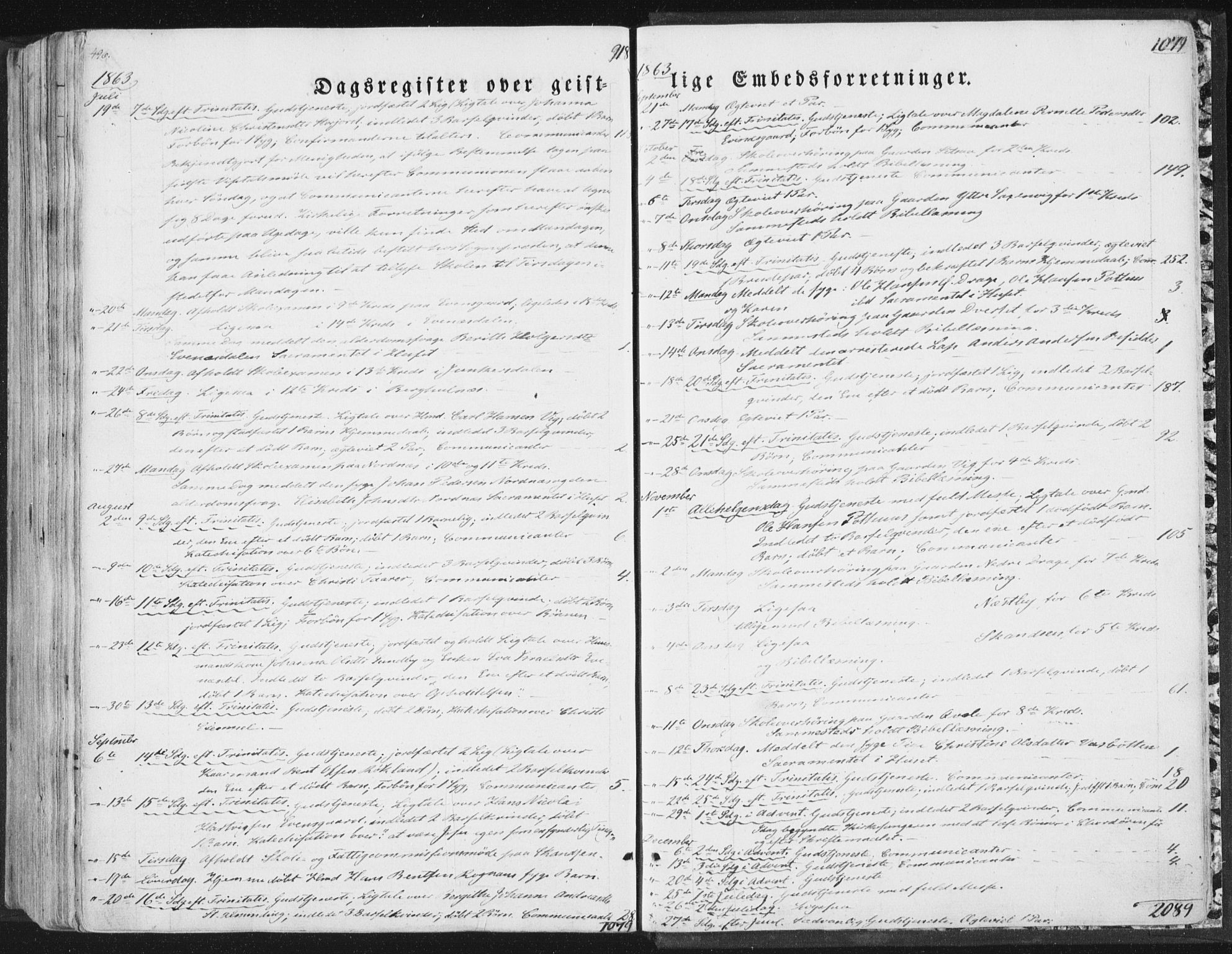 Ministerialprotokoller, klokkerbøker og fødselsregistre - Nordland, SAT/A-1459/847/L0667: Parish register (official) no. 847A07, 1842-1871, p. 496