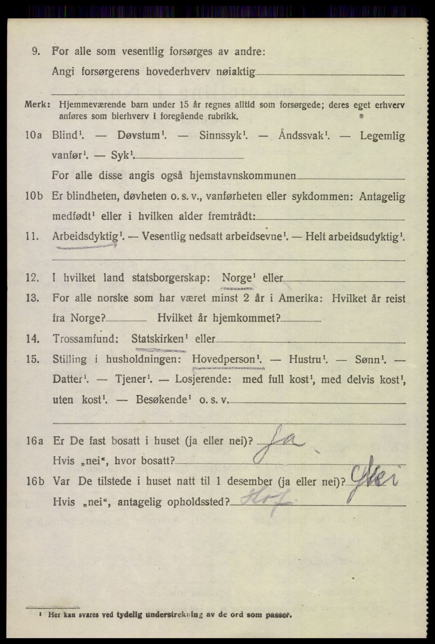 SAH, 1920 census for Åsnes, 1920, p. 4355