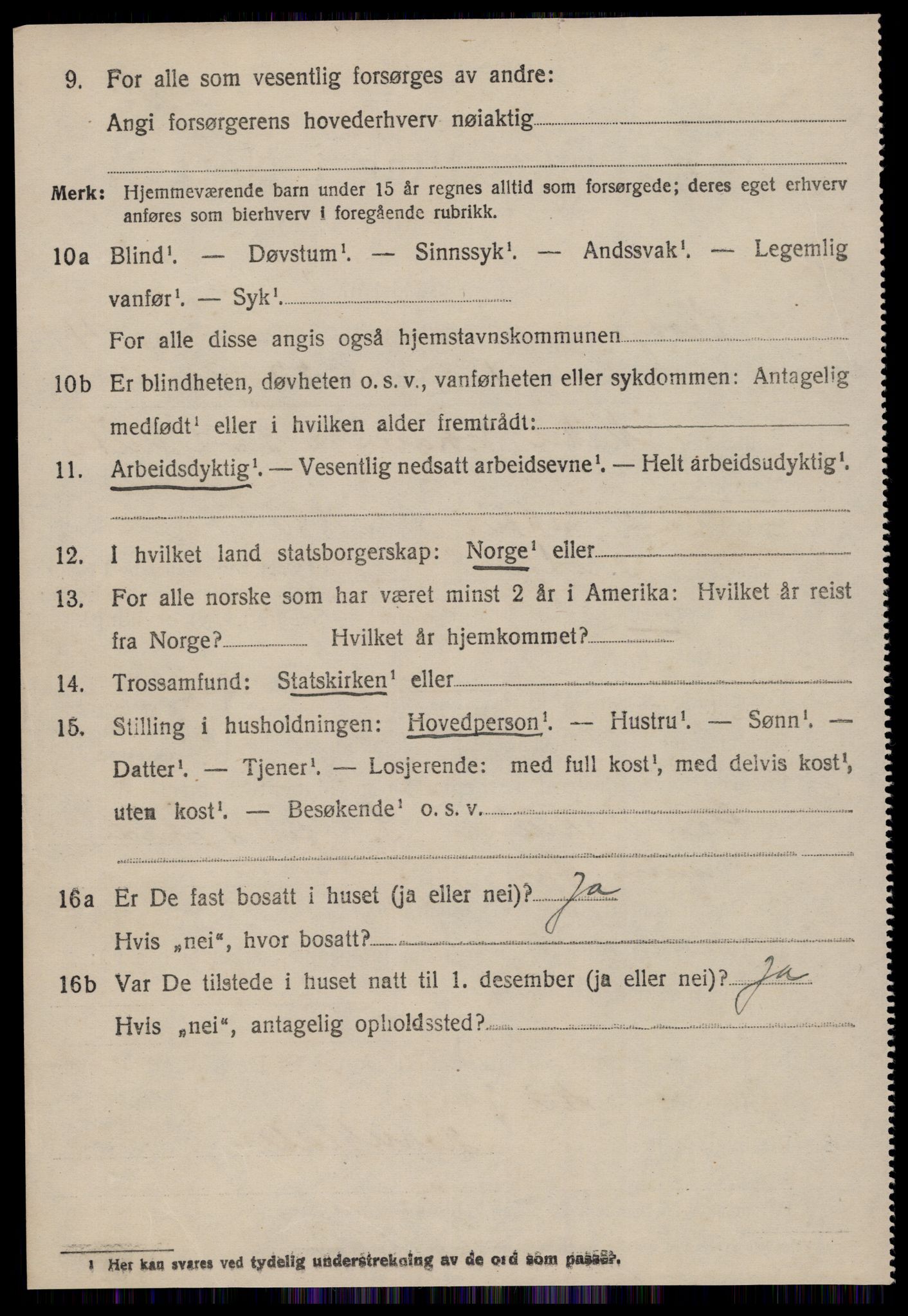 SAT, 1920 census for Skodje, 1920, p. 1824