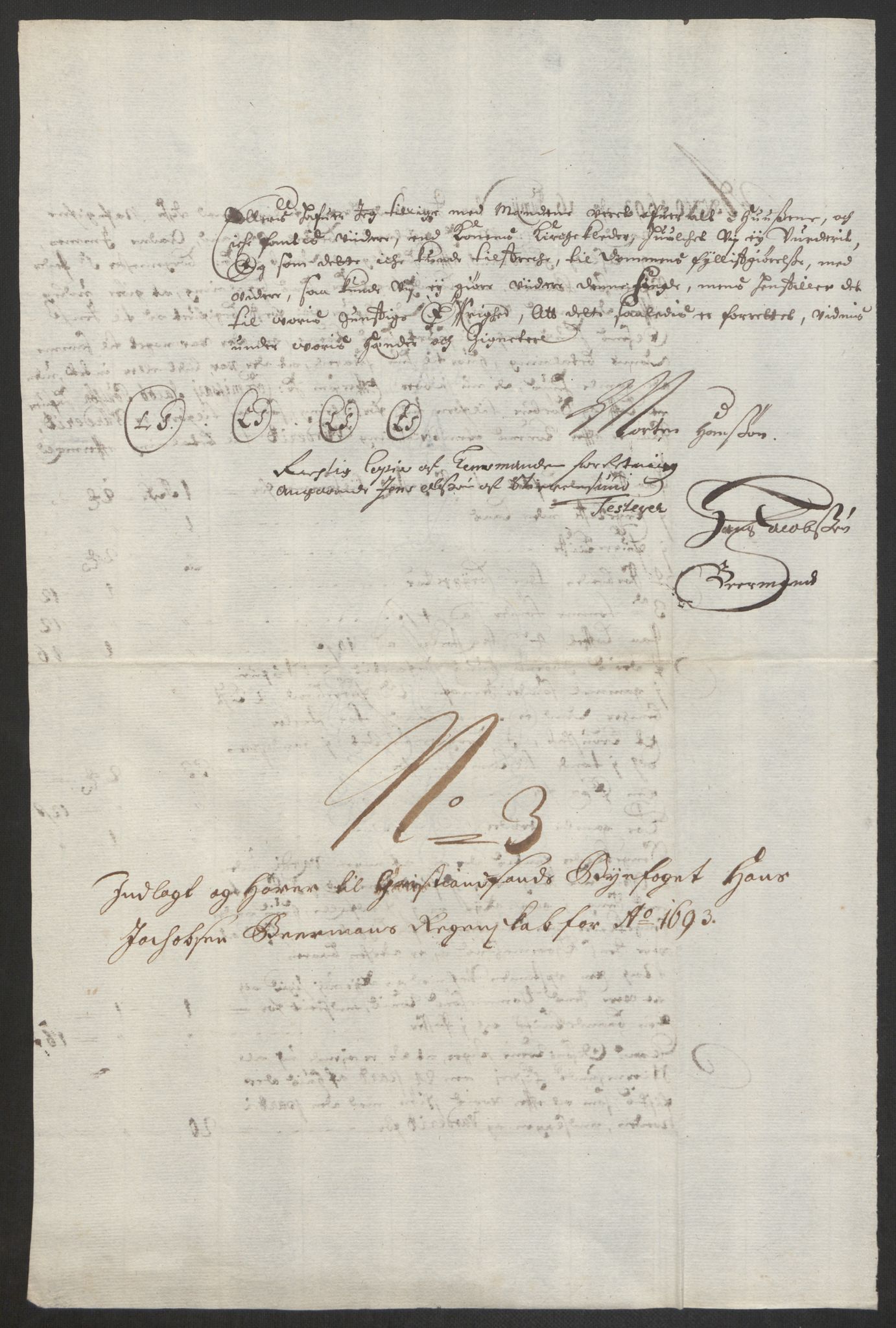 Rentekammeret inntil 1814, Reviderte regnskaper, Byregnskaper, AV/RA-EA-4066/R/Rm/L0285: [M18] Sikt og sakefall, 1681-1718, p. 189