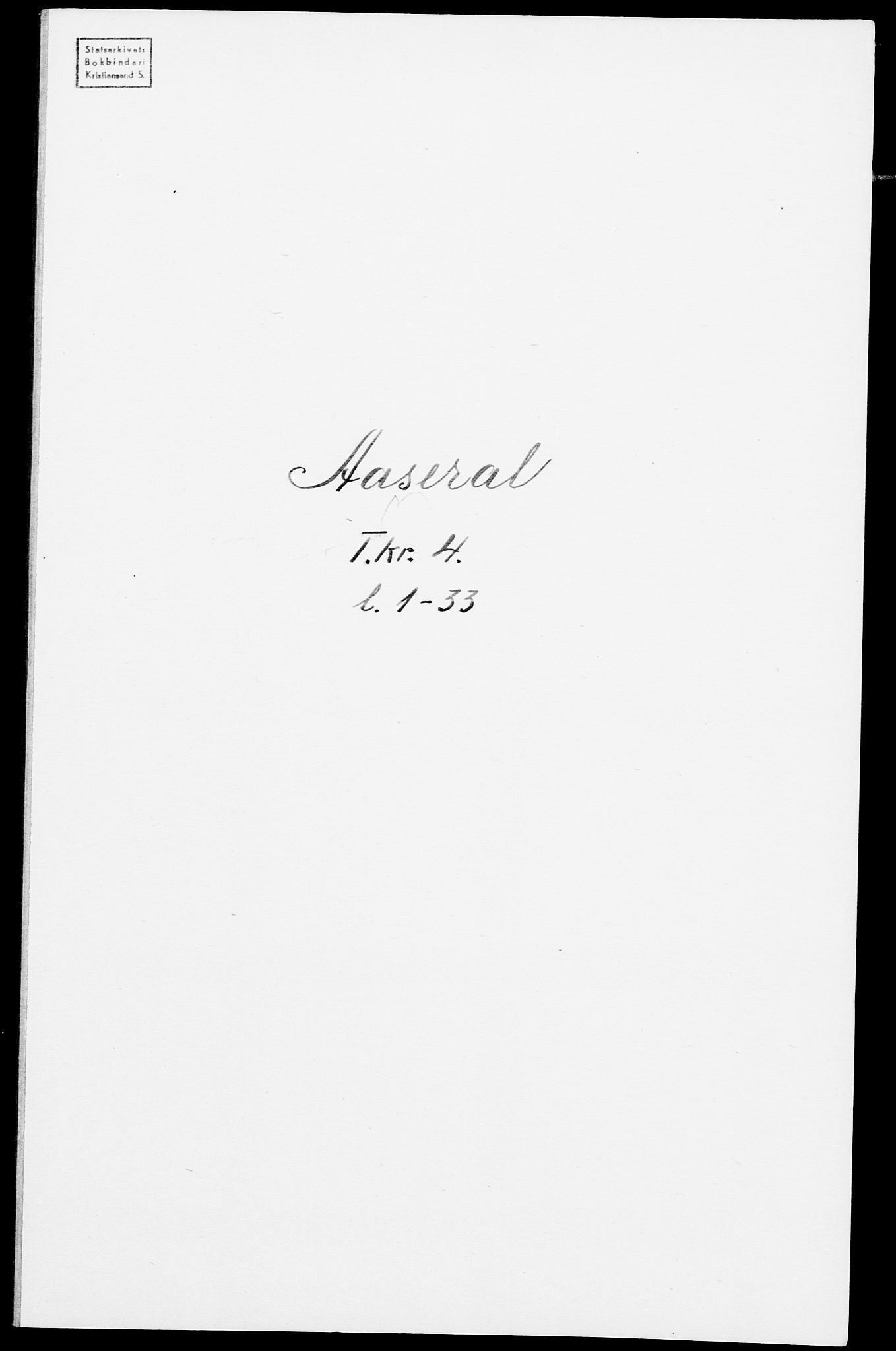 SAK, 1875 census for 0980P Åseral, 1875, p. 280