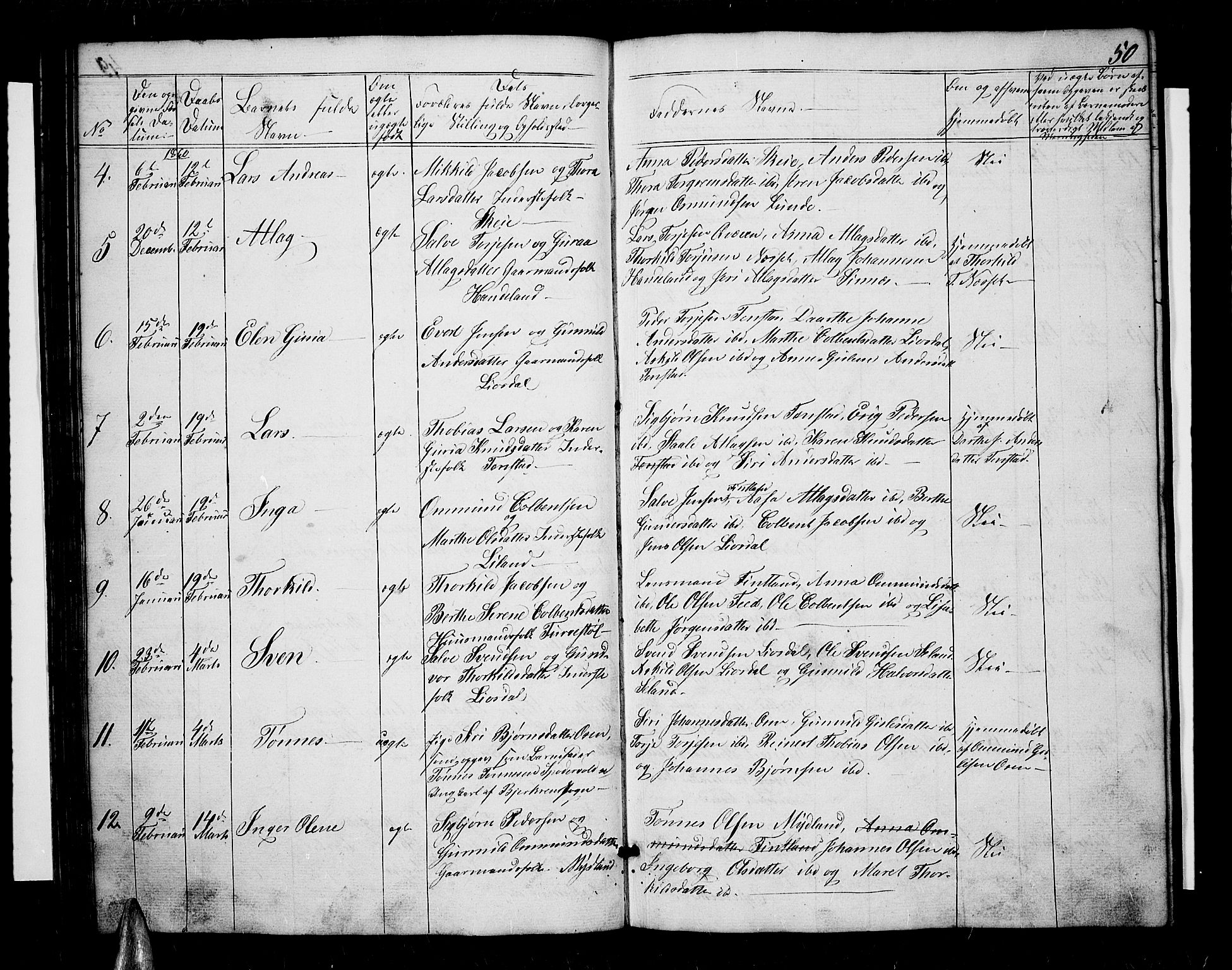 Sirdal sokneprestkontor, AV/SAK-1111-0036/F/Fb/Fbb/L0002: Parish register (copy) no. B 2, 1848-1878, p. 50