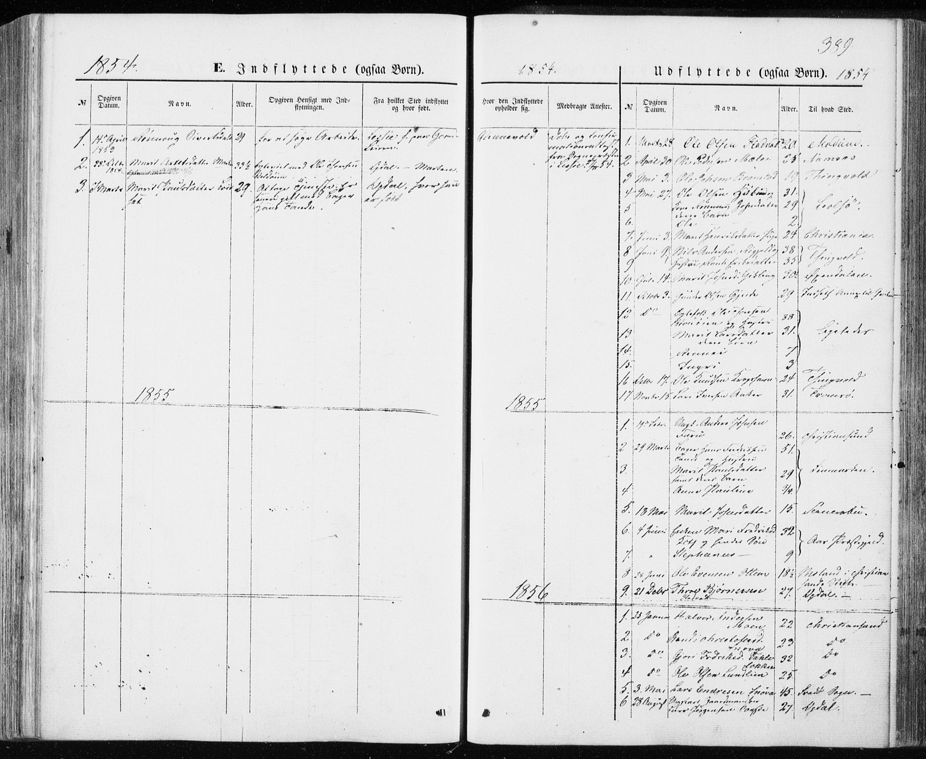 Ministerialprotokoller, klokkerbøker og fødselsregistre - Møre og Romsdal, SAT/A-1454/590/L1013: Parish register (official) no. 590A05, 1847-1877, p. 389