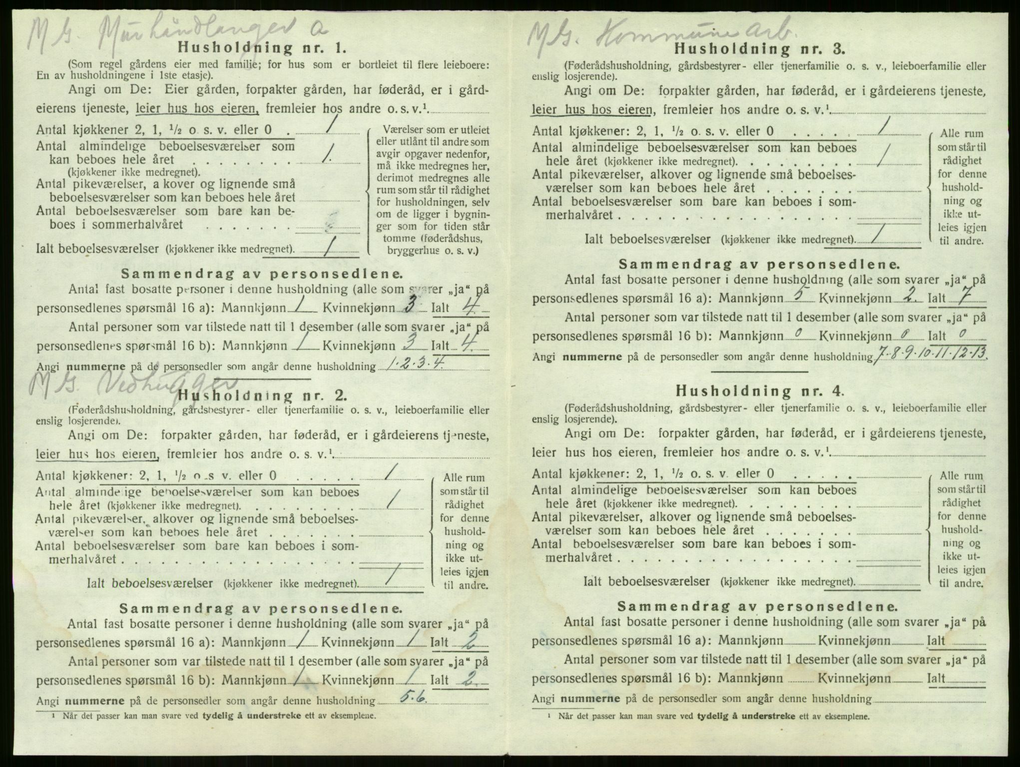 SAKO, 1920 census for Nøtterøy, 1920, p. 264