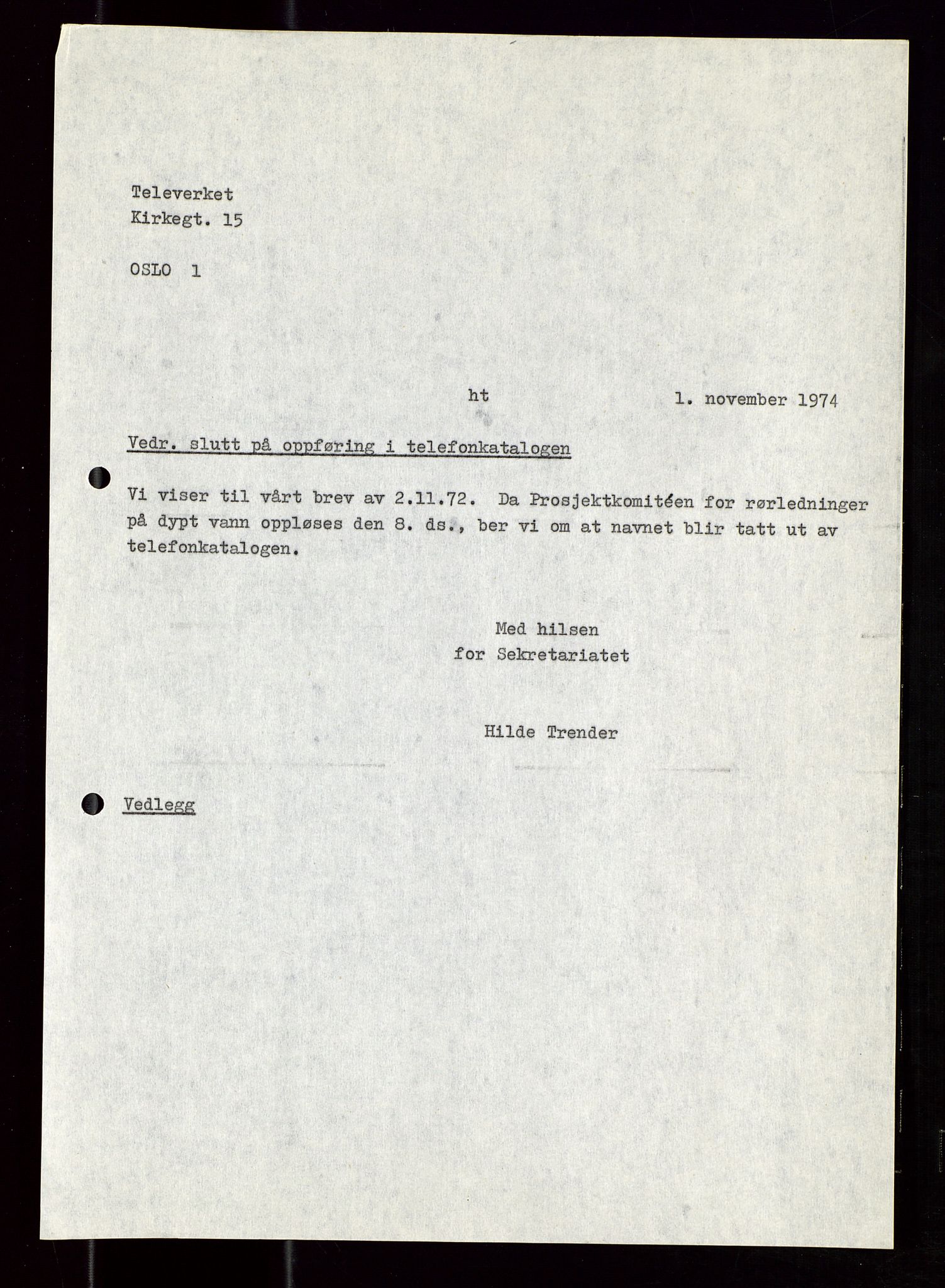 Industridepartementet, Oljekontoret, AV/SAST-A-101348/Di/L0002: DWP, måneds- kvartals- halvårs- og årsrapporter, økonomi, personell, div., 1972-1974, p. 565