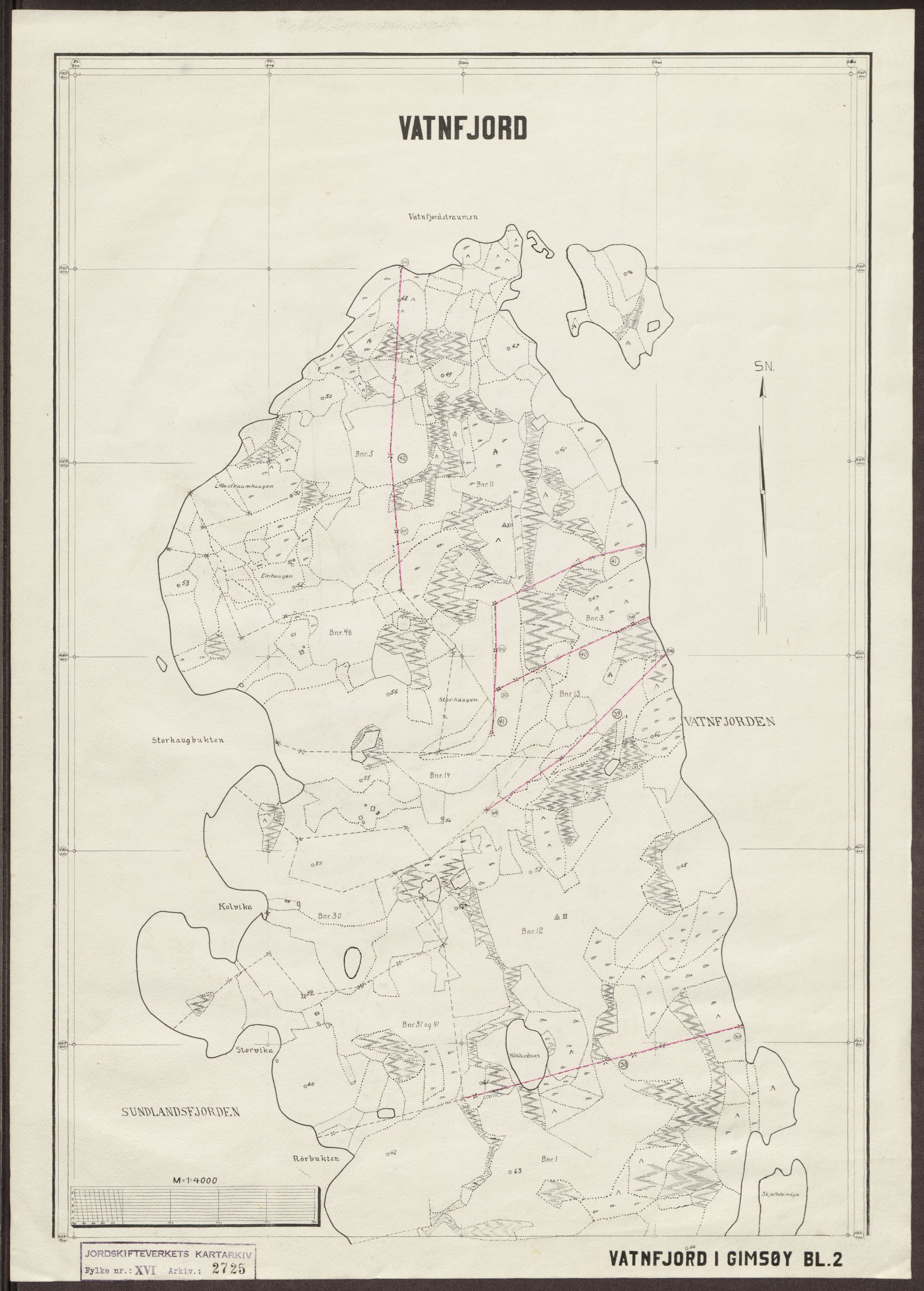 Jordskifteverkets kartarkiv, RA/S-3929/T, 1859-1988, p. 3502