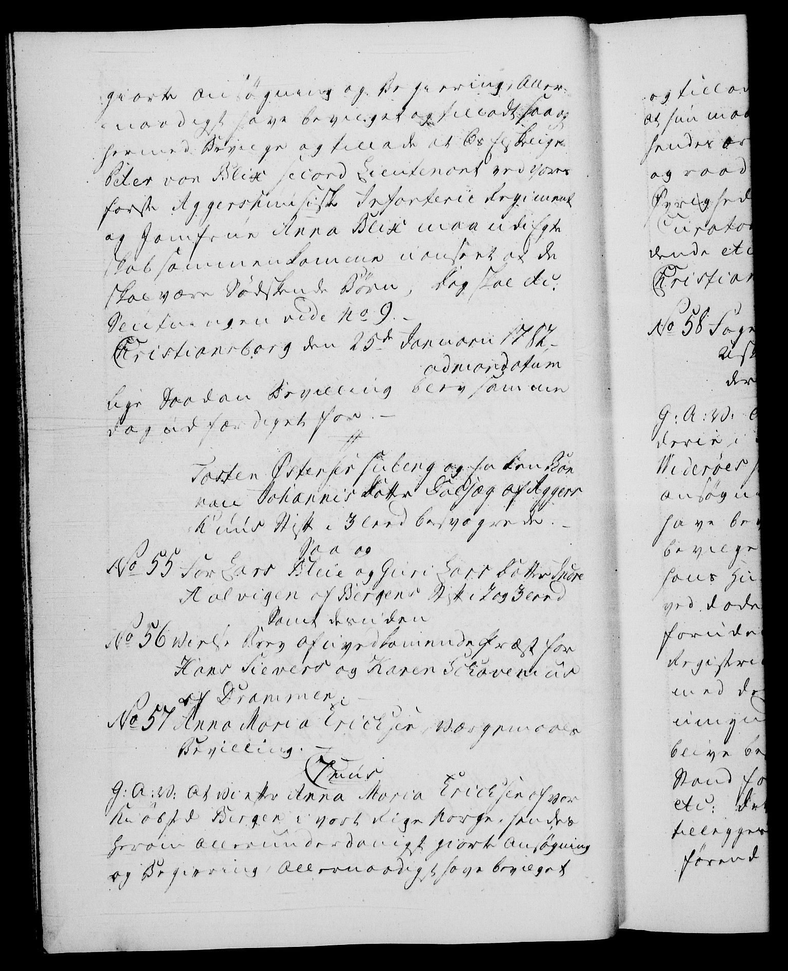 Danske Kanselli 1572-1799, RA/EA-3023/F/Fc/Fca/Fcaa/L0049: Norske registre, 1782-1783, p. 27b