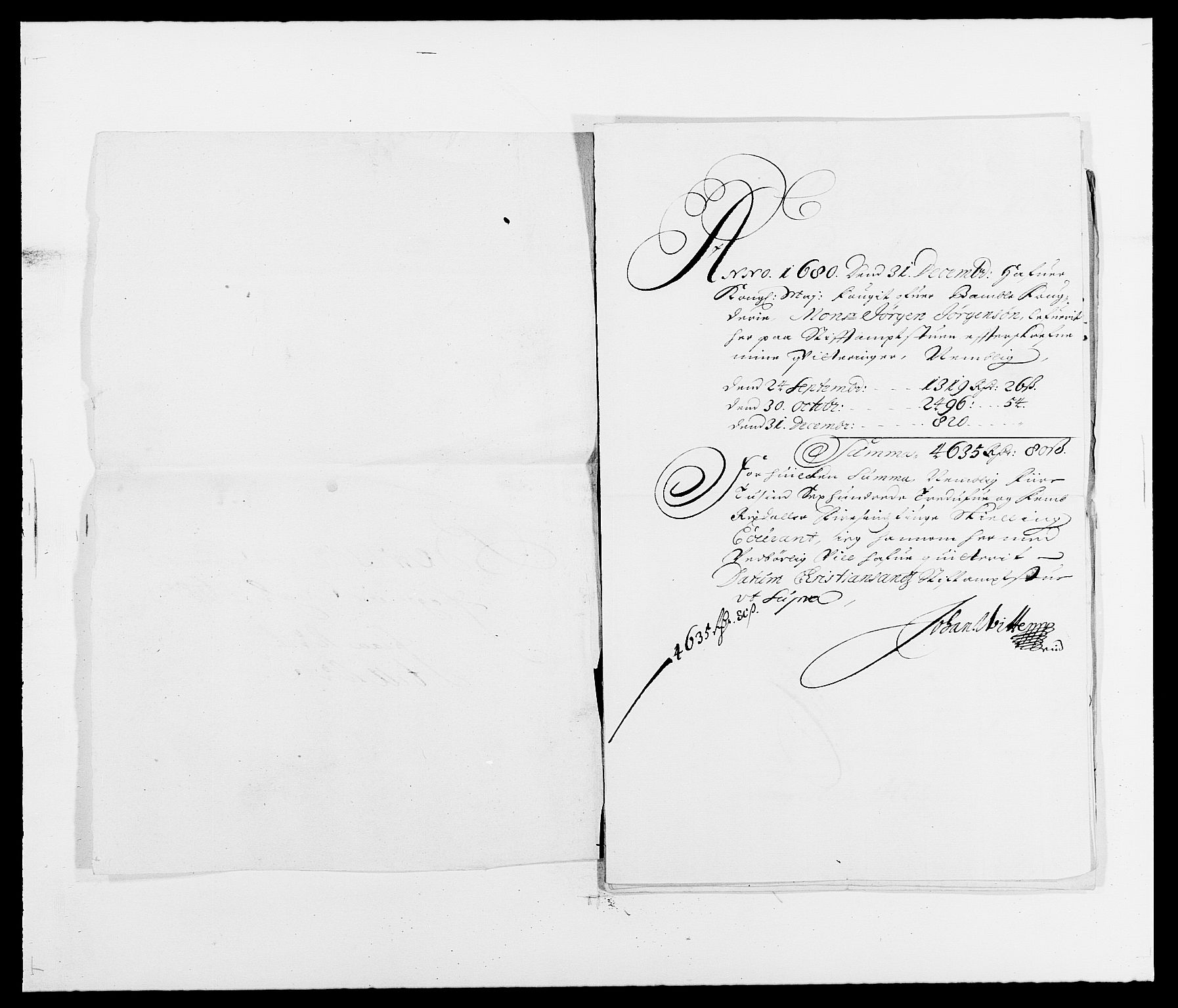 Rentekammeret inntil 1814, Reviderte regnskaper, Fogderegnskap, AV/RA-EA-4092/R34/L2045: Fogderegnskap Bamble, 1680-1681, p. 215