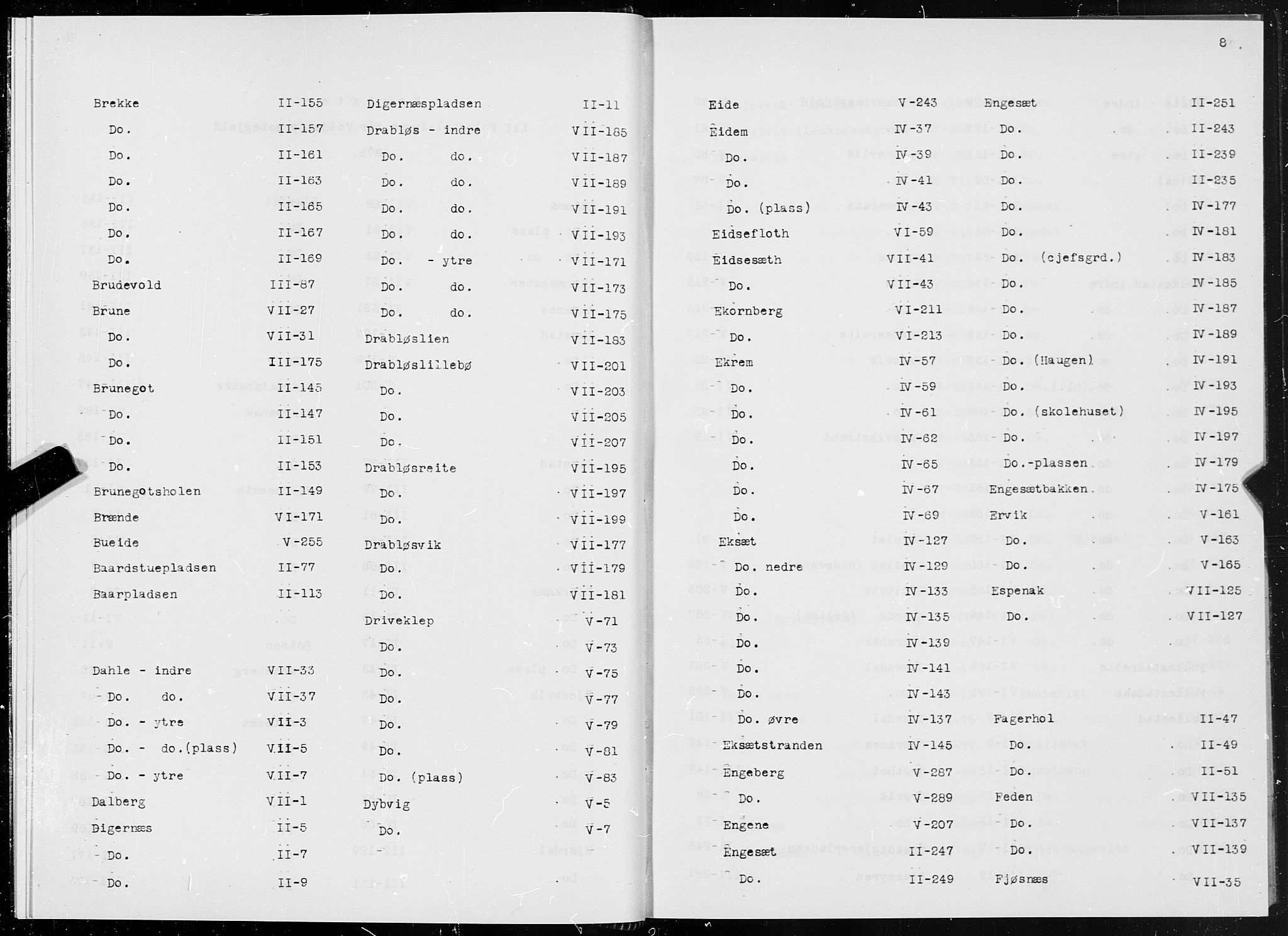 SAT, 1875 census for 1519P Volda, 1875, p. 8