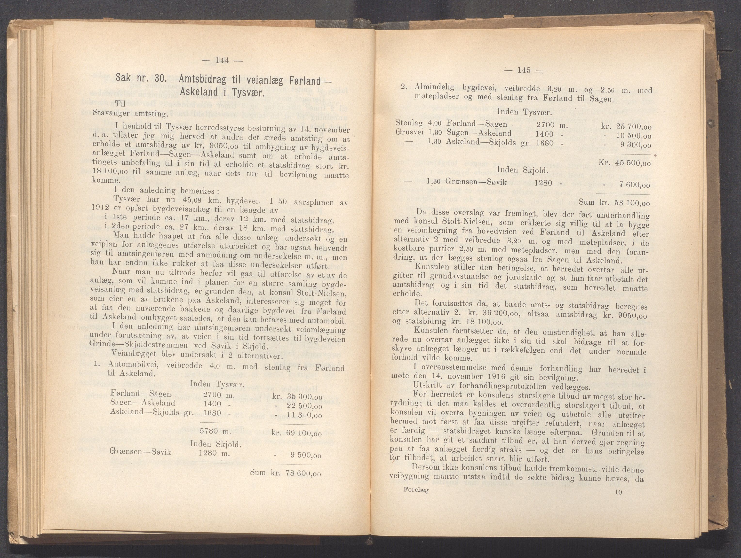 Rogaland fylkeskommune - Fylkesrådmannen , IKAR/A-900/A, 1917, p. 78