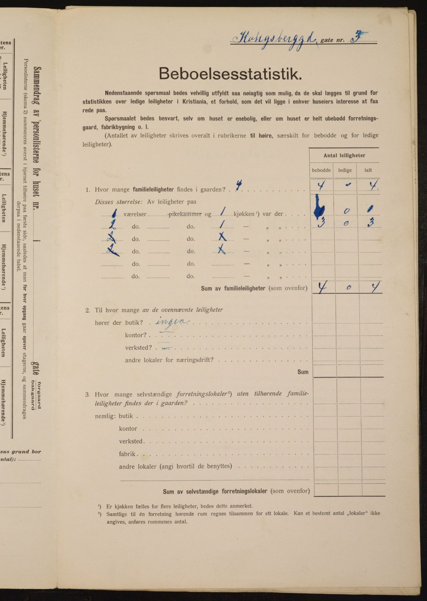 OBA, Municipal Census 1912 for Kristiania, 1912, p. 52931