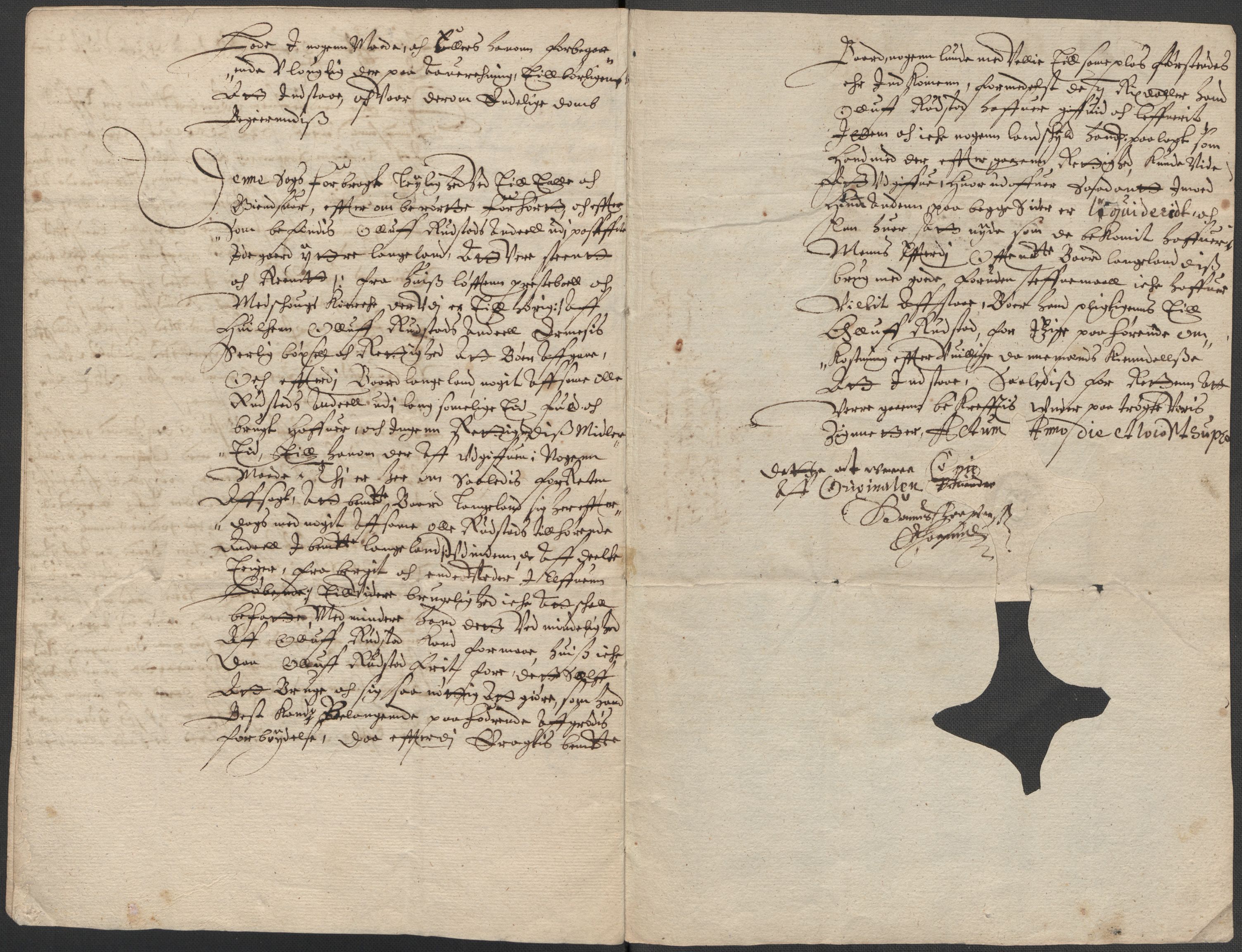 Riksarkivets diplomsamling, RA/EA-5965/F15/L0011: Prestearkiv - Hedmark, 1575-1735, p. 81