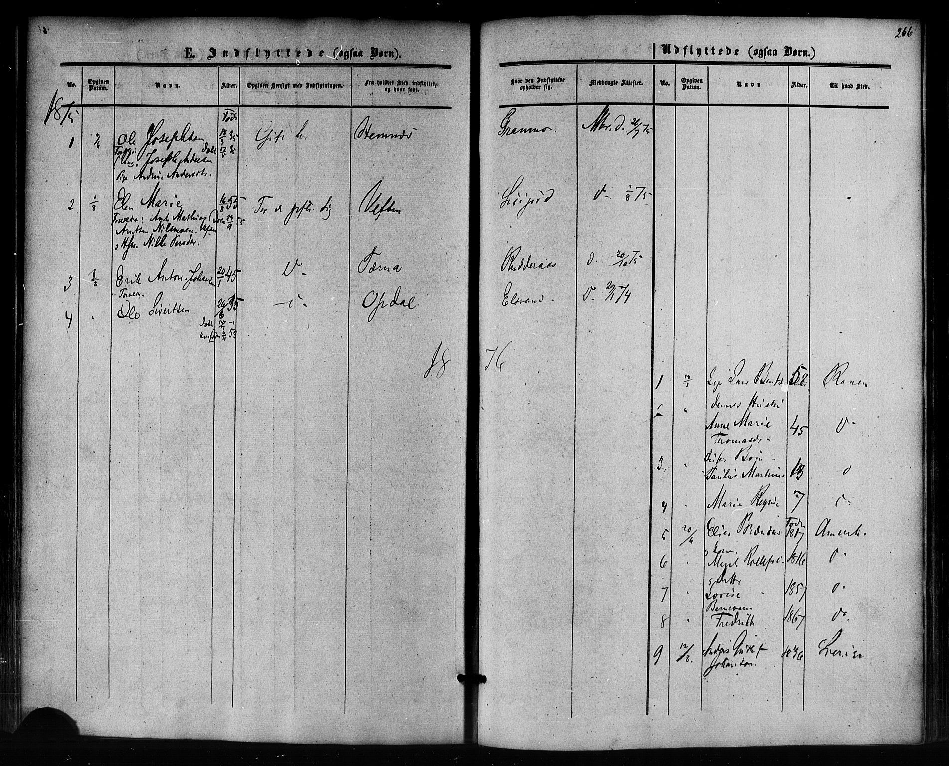 Ministerialprotokoller, klokkerbøker og fødselsregistre - Nordland, AV/SAT-A-1459/823/L0324: Parish register (official) no. 823A01, 1860-1878, p. 266