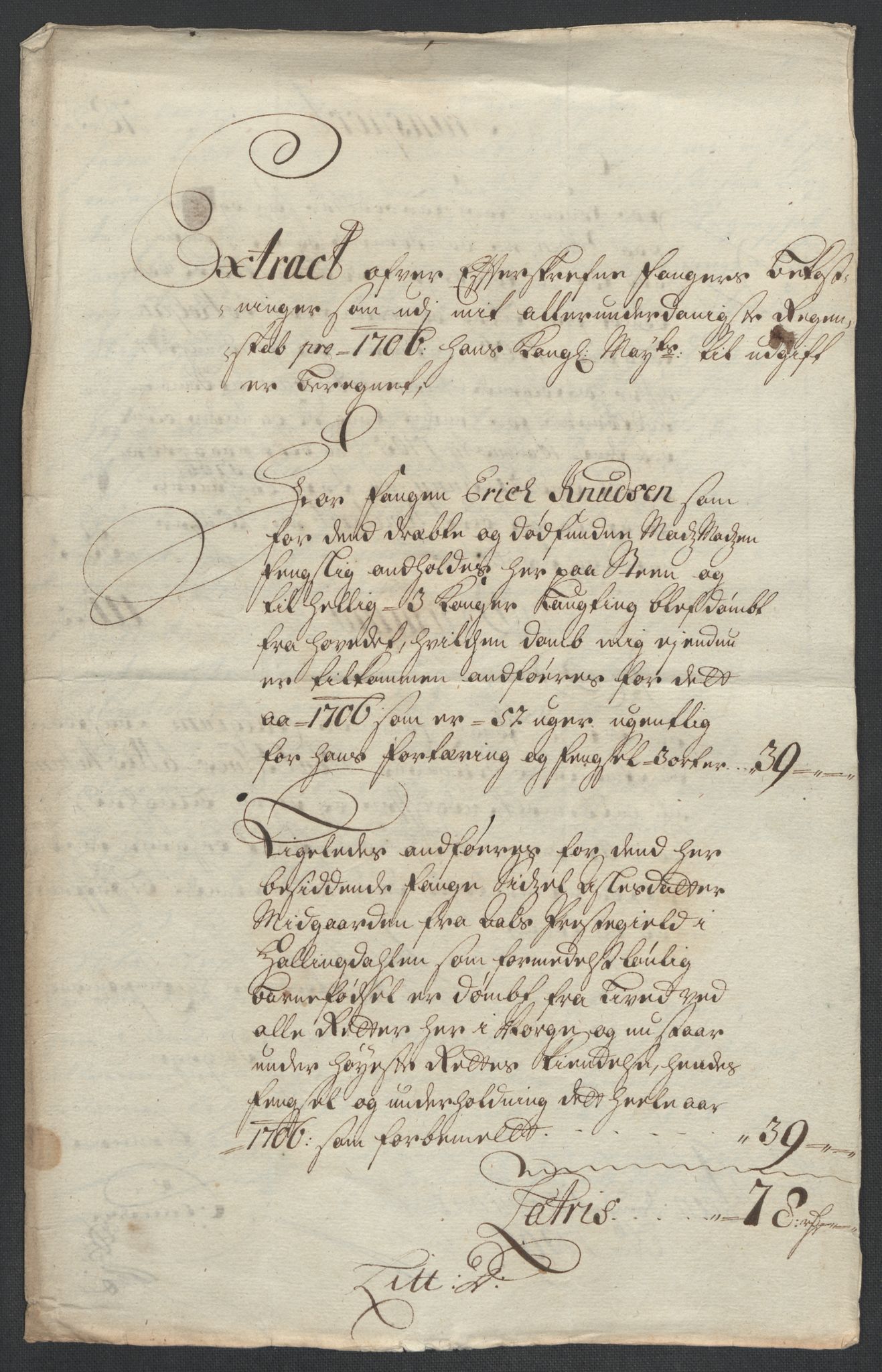 Rentekammeret inntil 1814, Reviderte regnskaper, Fogderegnskap, AV/RA-EA-4092/R22/L1465: Fogderegnskap Ringerike, Hallingdal og Buskerud, 1706, p. 363