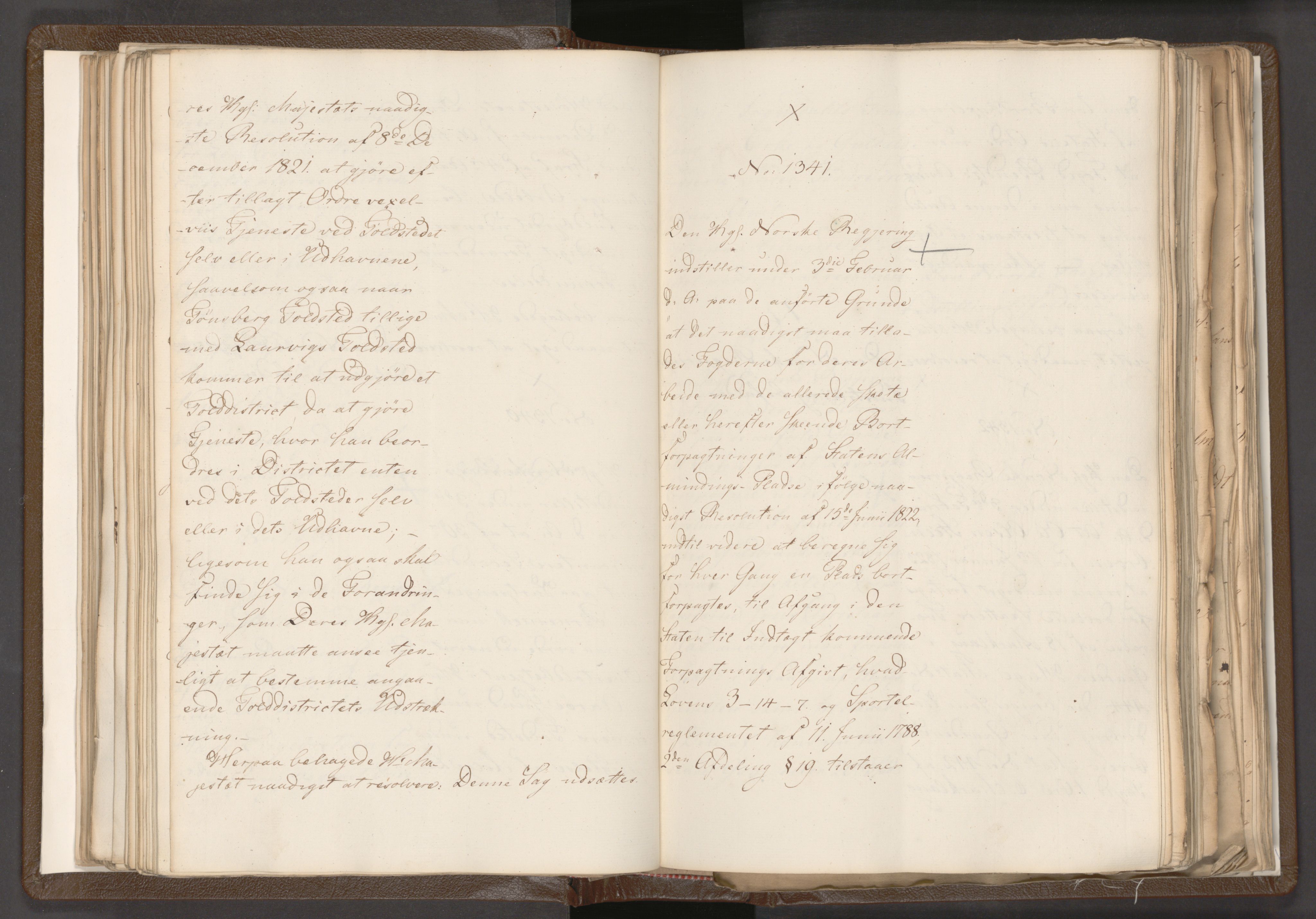 Statsrådssekretariatet, AV/RA-S-1001/A/Ab/L0018: Kgl. res. nr. 1112-1753, 1. halvår, 1824