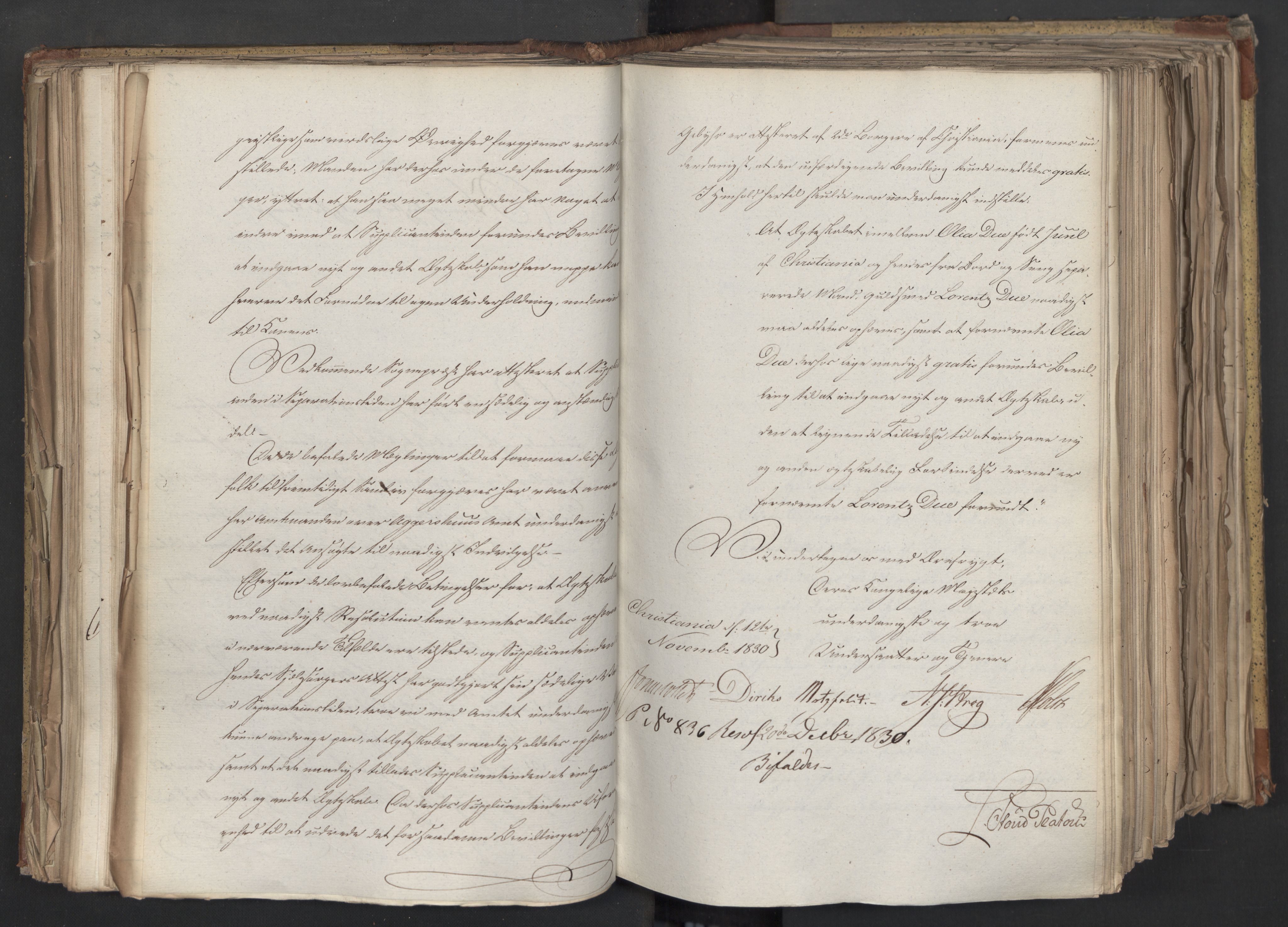 Statsrådsavdelingen i Stockholm, RA/S-1003/D/Da/L0068: Regjeringsinnstillinger nr. 660-876, 1830, p. 214