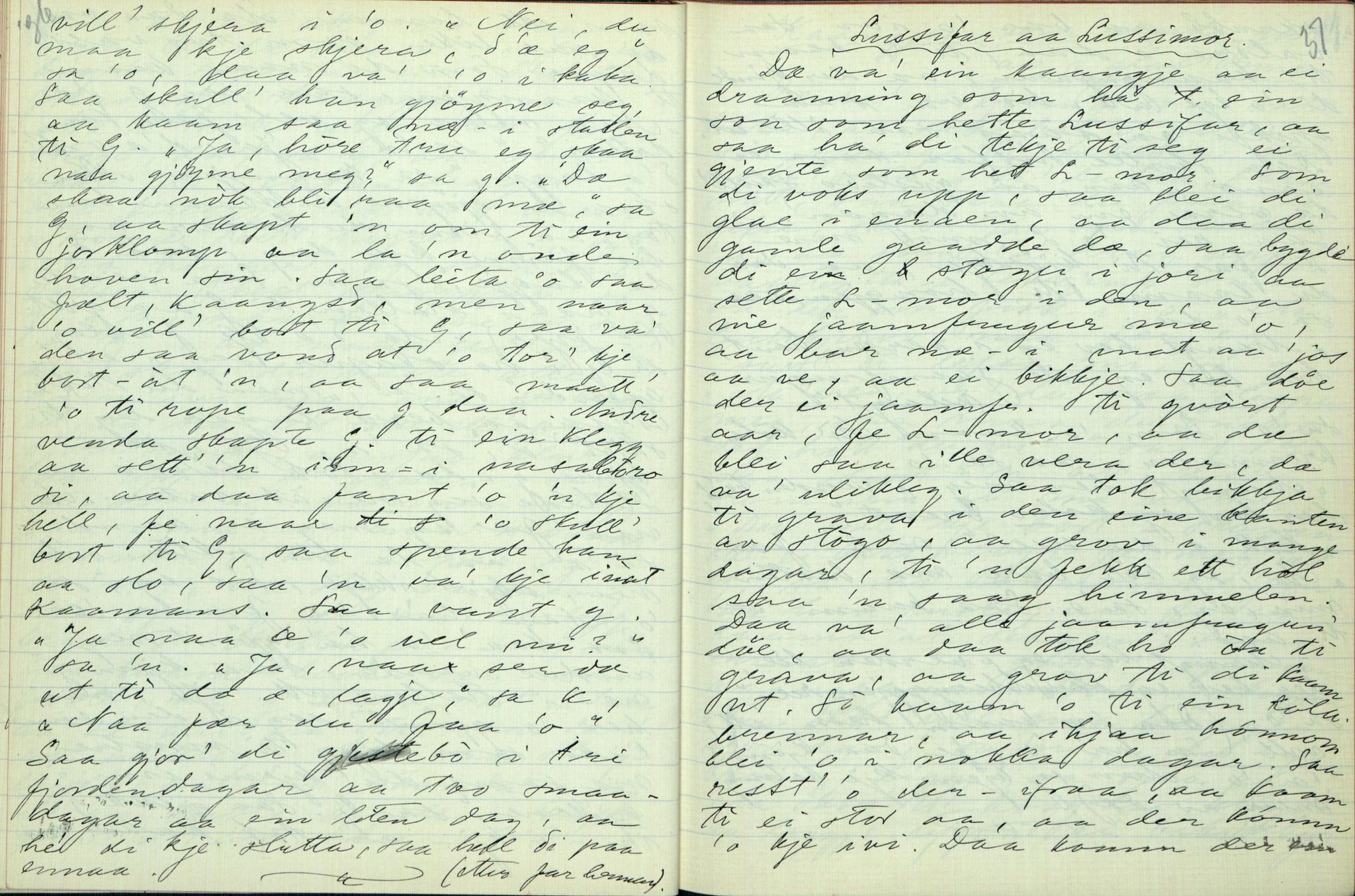 Rikard Berge, TEMU/TGM-A-1003/F/L0003/0023: 061-100 Innholdslister / 82 Seljord, 1910, p. 36-37