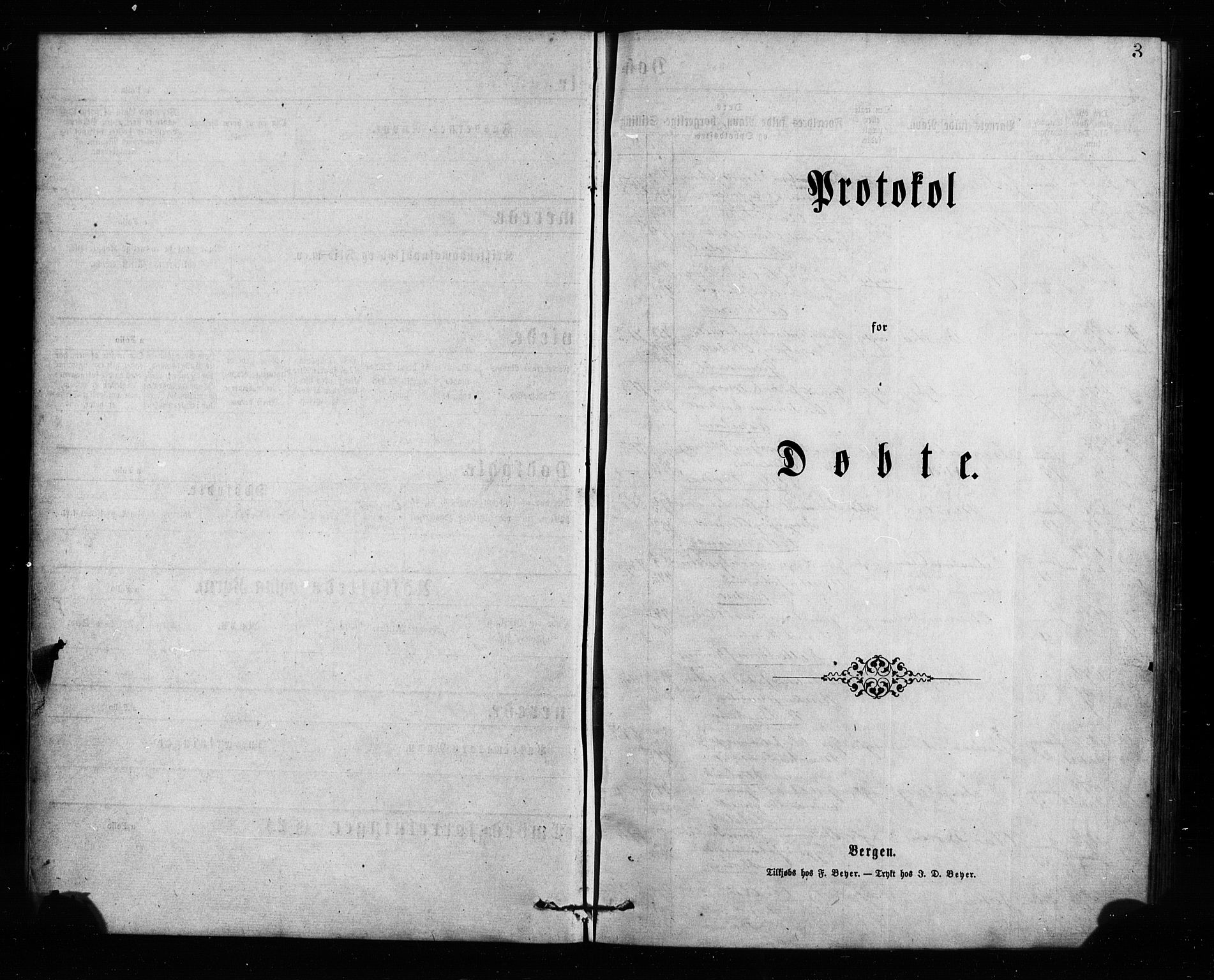 Hosanger sokneprestembete, SAB/A-75801/H/Haa: Parish register (official) no. A 10, 1877-1879, p. 3