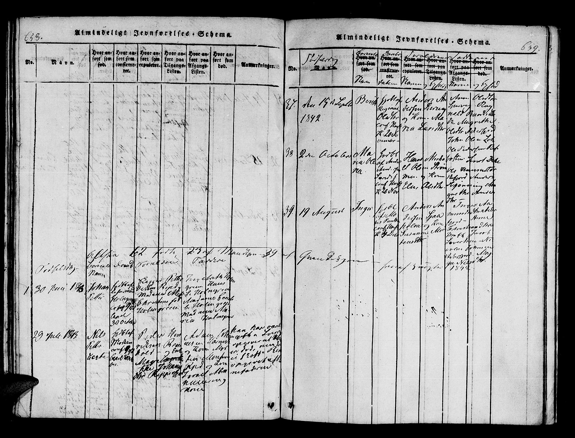 Hammerfest sokneprestkontor, SATØ/S-1347/H/Ha/L0003.kirke: Parish register (official) no. 3, 1821-1842, p. 658-659