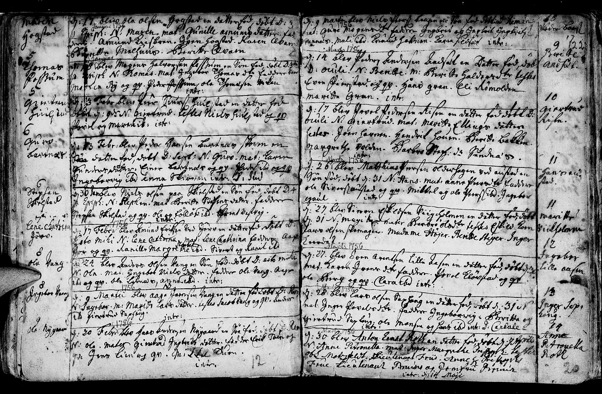 Ministerialprotokoller, klokkerbøker og fødselsregistre - Nord-Trøndelag, SAT/A-1458/730/L0272: Parish register (official) no. 730A01, 1733-1764, p. 122