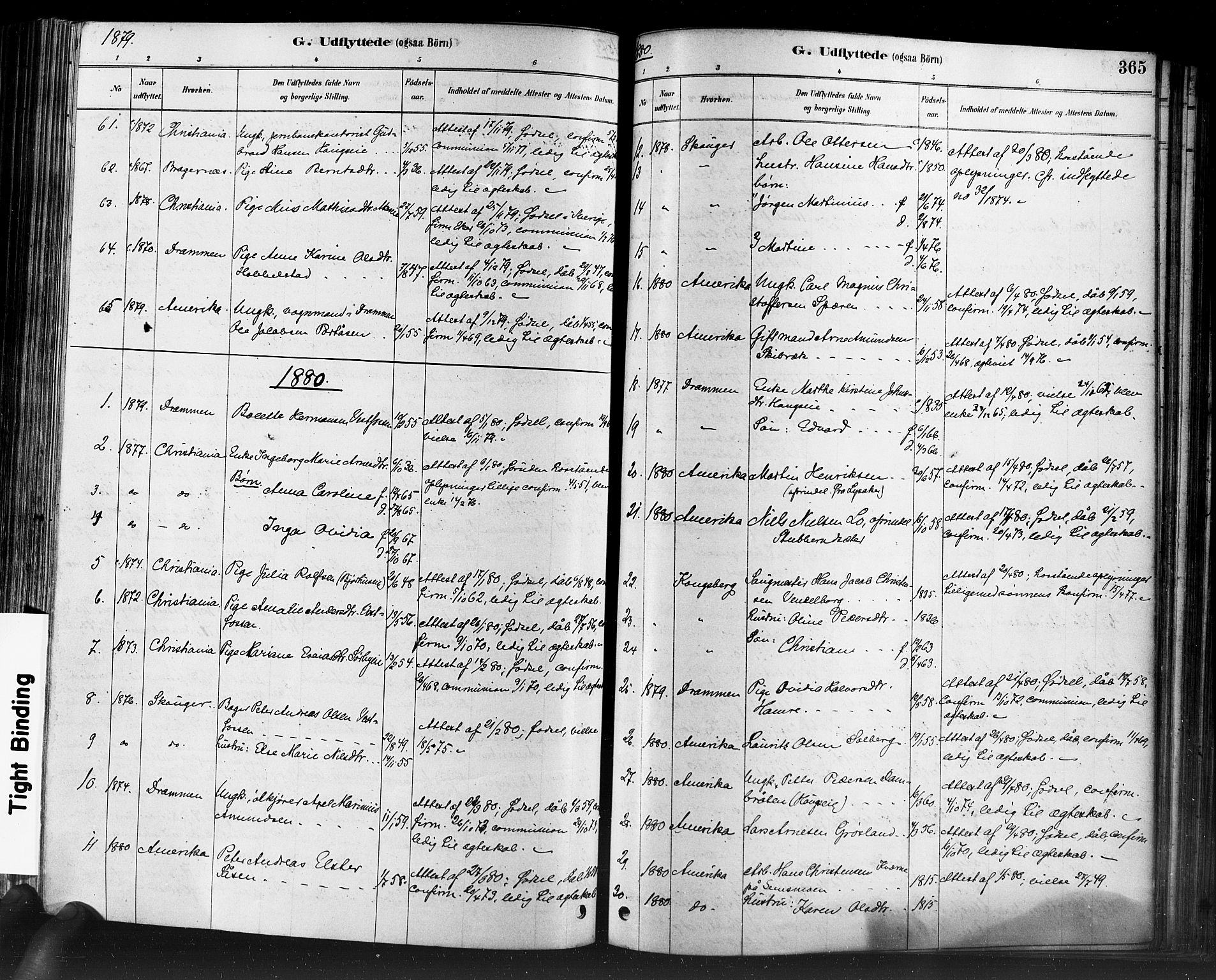 Eiker kirkebøker, AV/SAKO-A-4/F/Fb/L0001: Parish register (official) no. II 1, 1878-1888, p. 365
