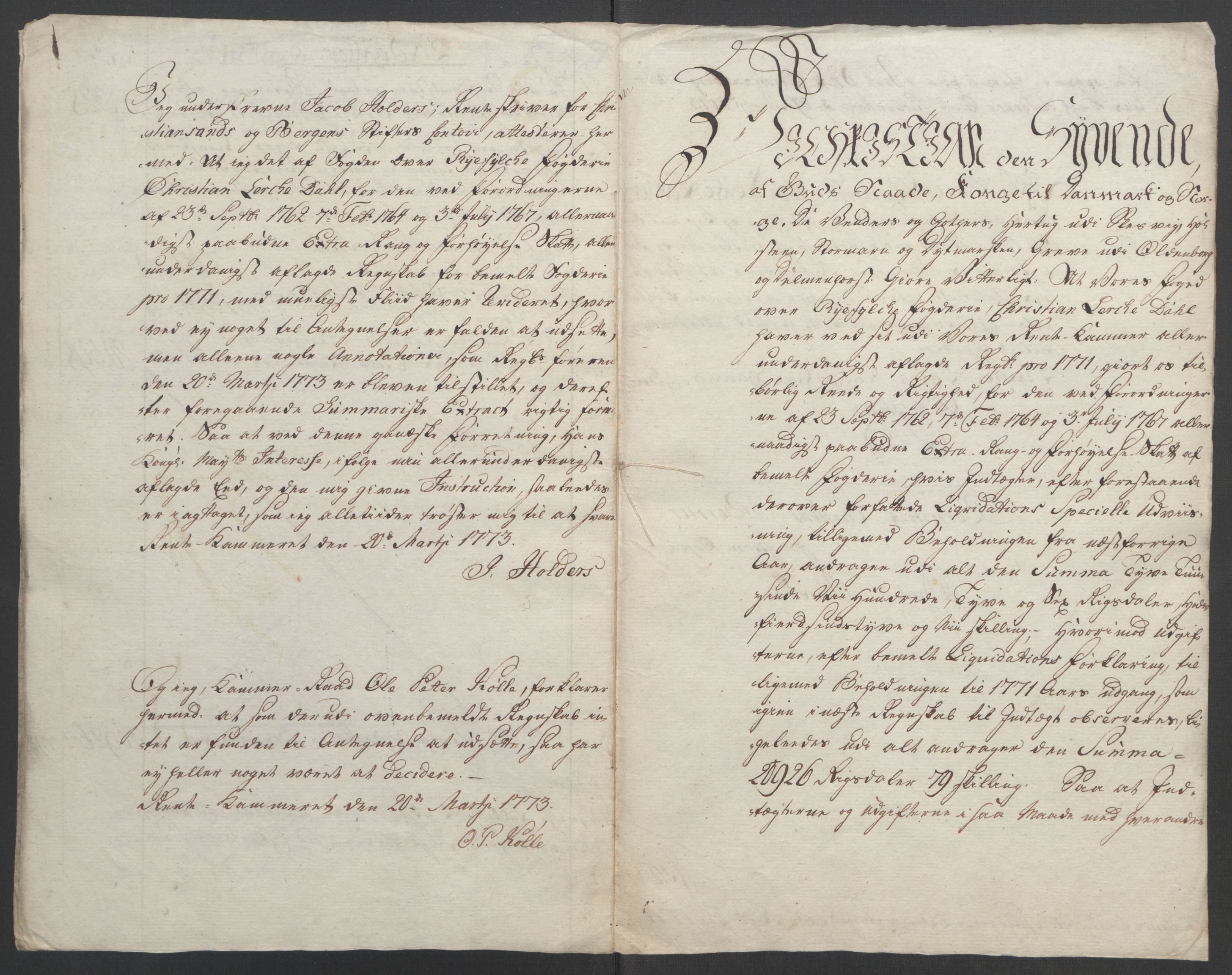 Rentekammeret inntil 1814, Reviderte regnskaper, Fogderegnskap, RA/EA-4092/R47/L2972: Ekstraskatten Ryfylke, 1762-1780, p. 269