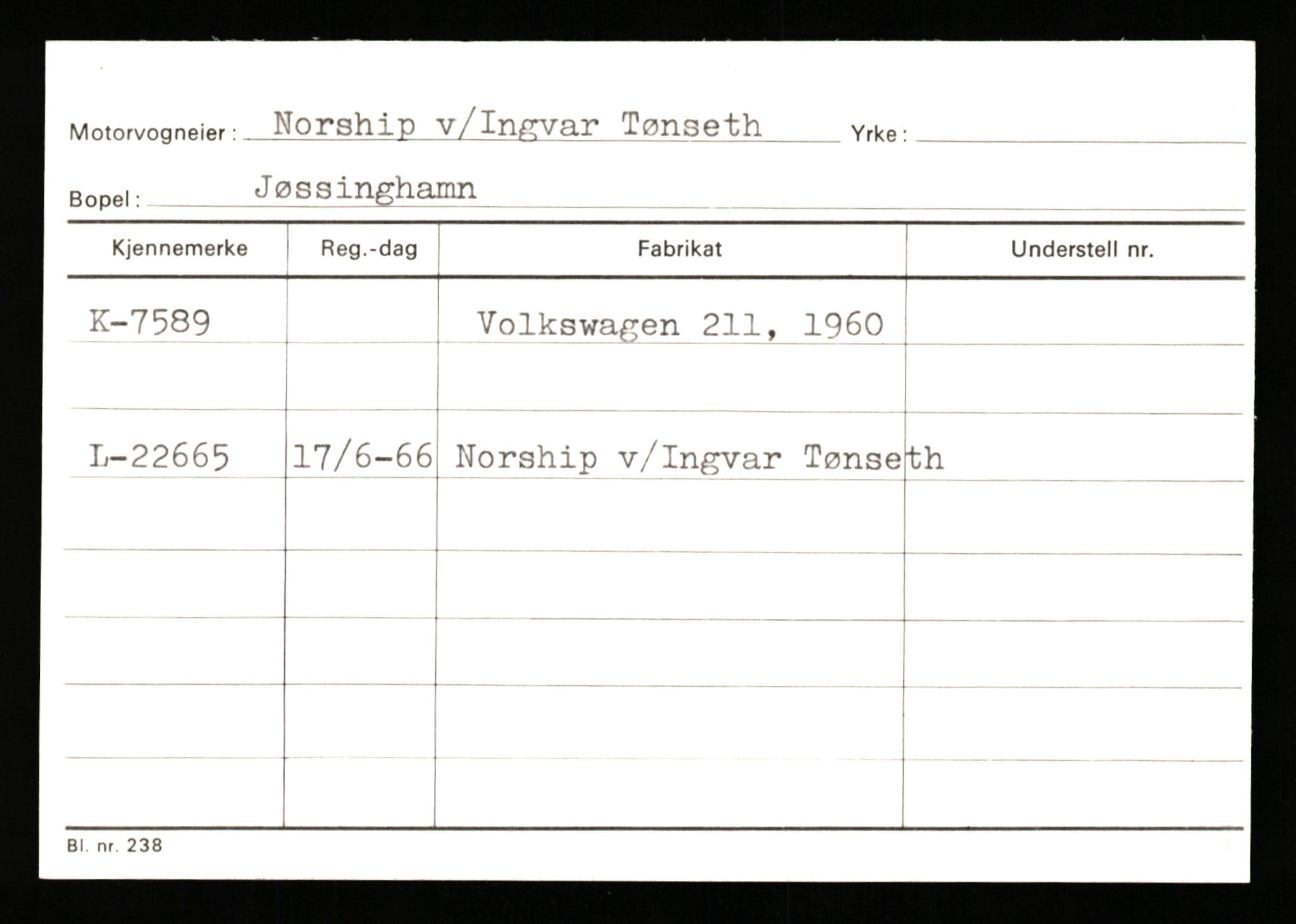 Stavanger trafikkstasjon, AV/SAST-A-101942/0/G/L0002: Registreringsnummer: 5791 - 10405, 1930-1971, p. 865