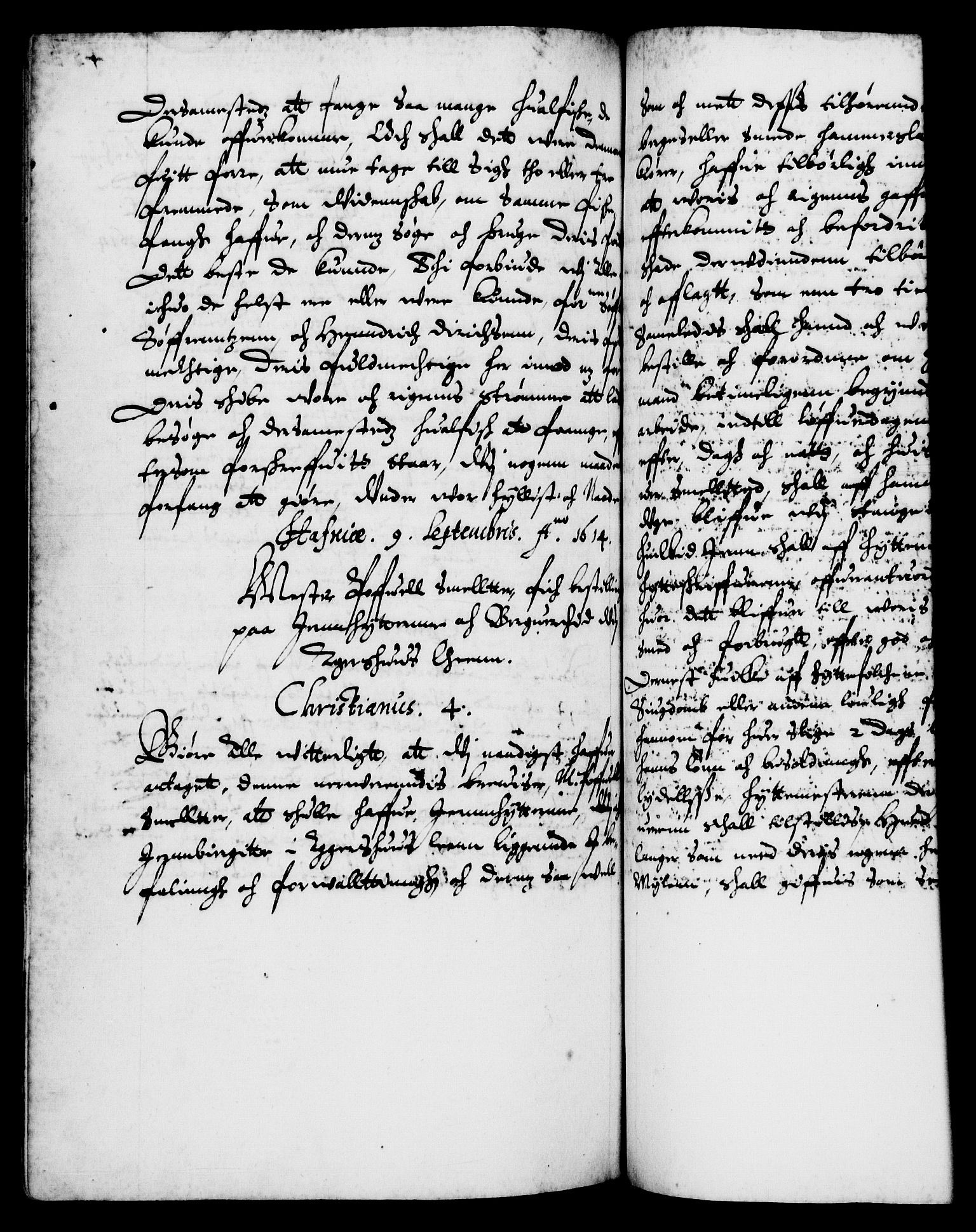 Danske Kanselli 1572-1799, AV/RA-EA-3023/F/Fc/Fca/Fcaa/L0003: Norske registre (mikrofilm), 1596-1616, p. 453b